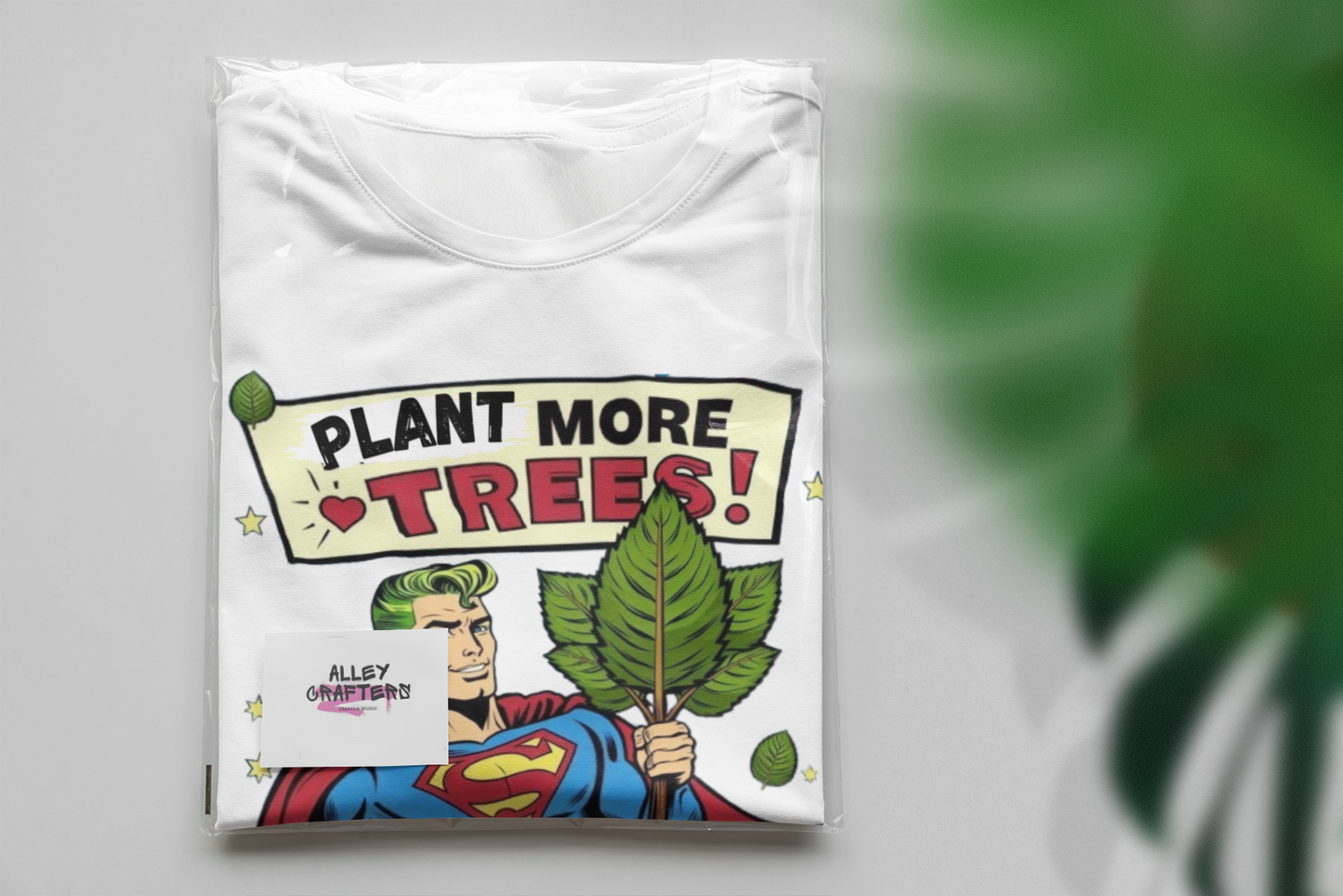 Superman Plant More Trees T-Shirt
