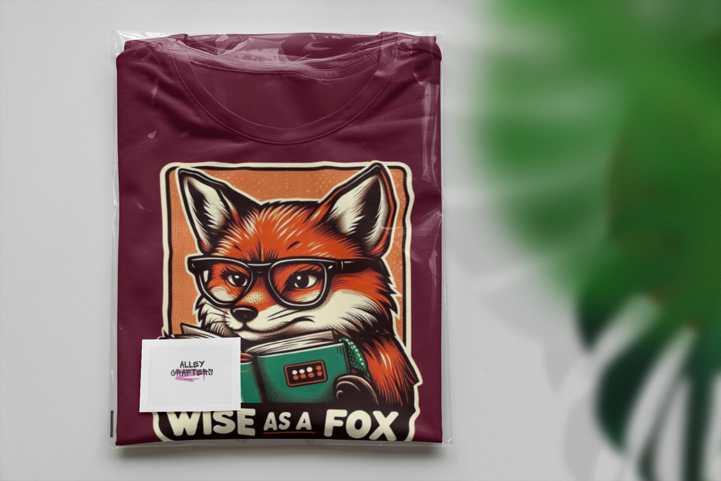 Fox Graphic Tee - Wise as a Fox Unisex Softstyle T-Shirt