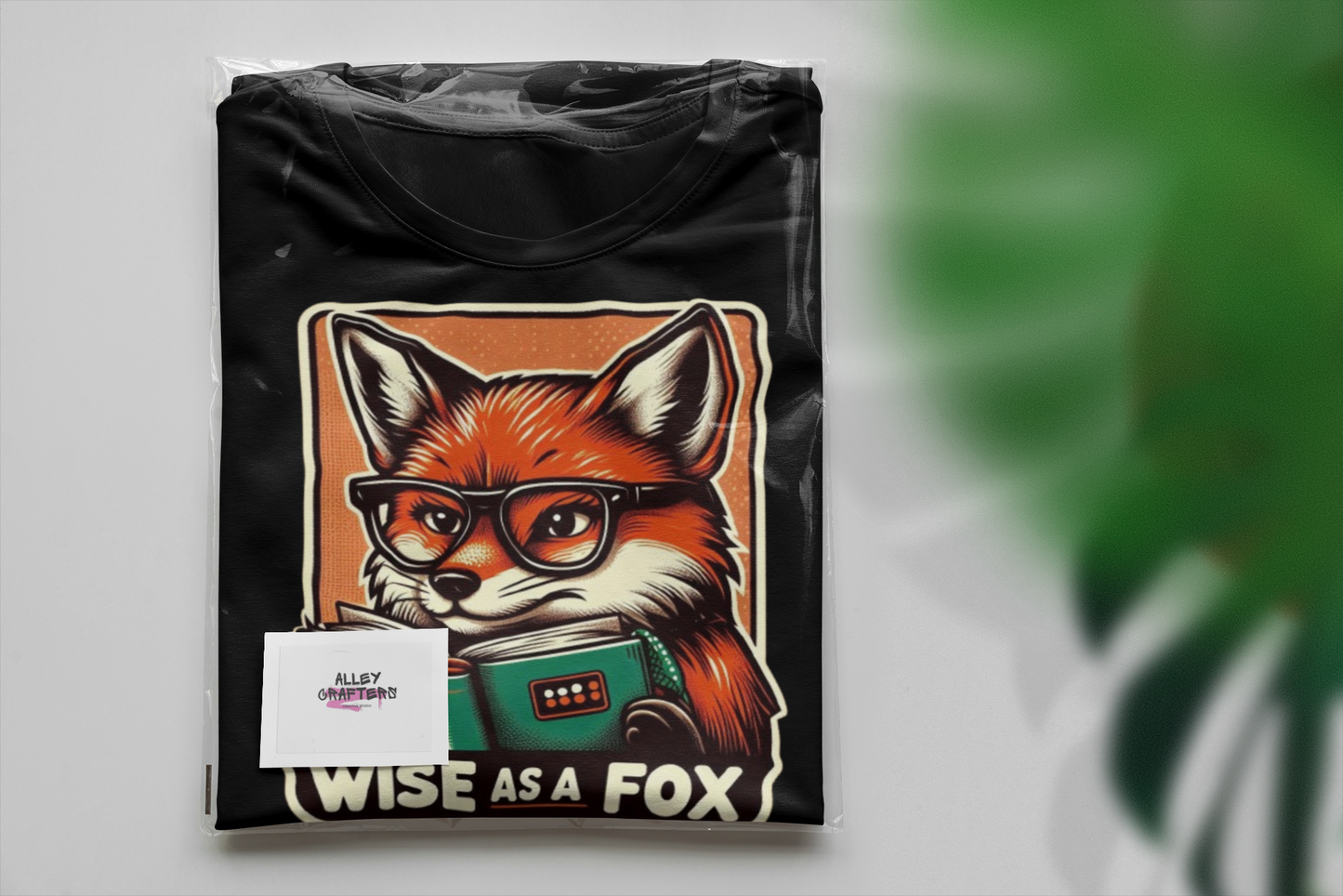 Fox Graphic Tee - Wise as a Fox Unisex Softstyle T-Shirt