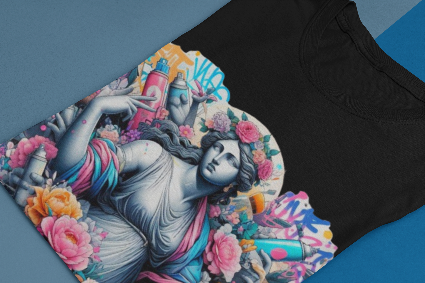 Long Sleeve Tee Venus Birth Contemporary Streetart Unisex Jersey