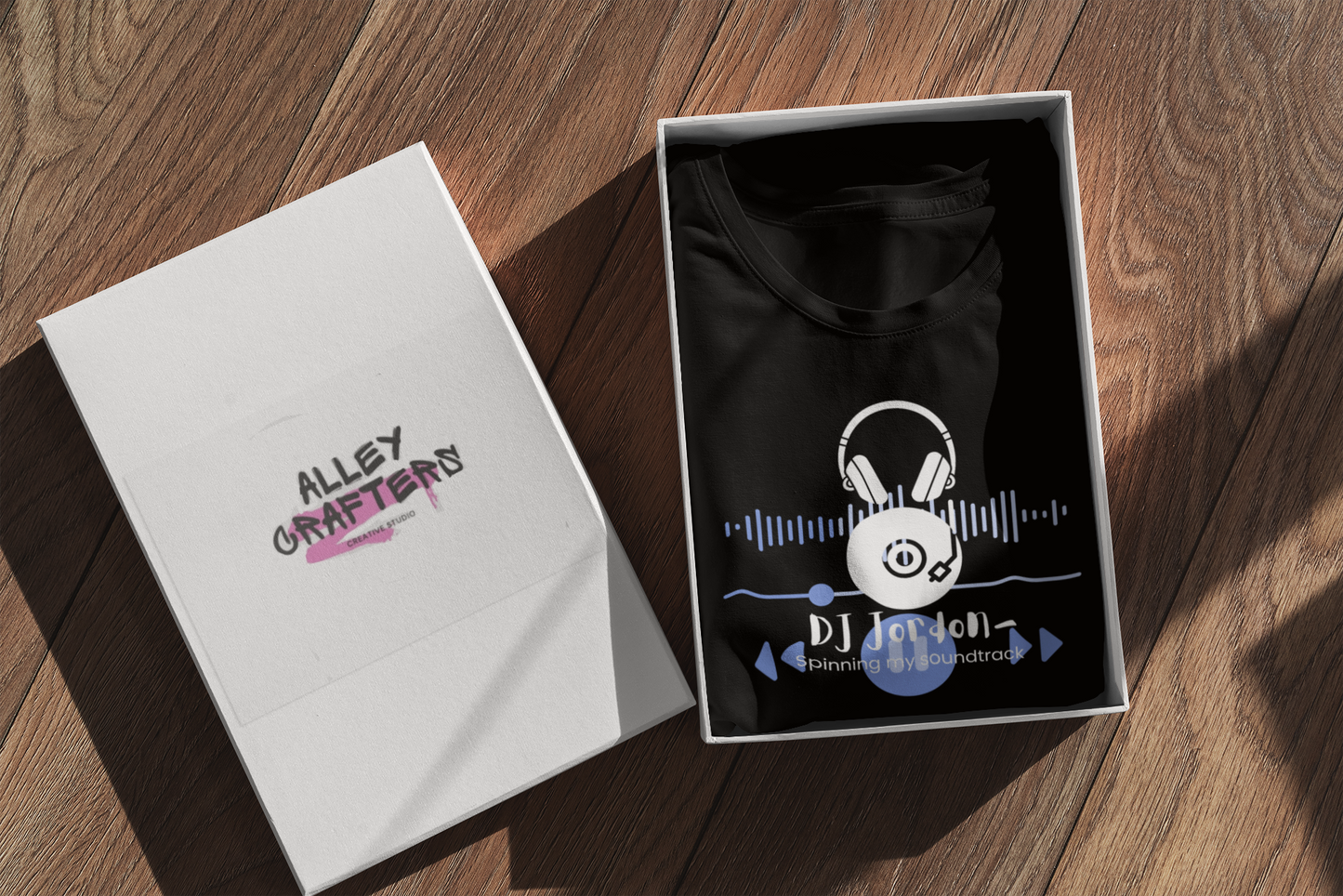 Beats & Vibes Name Personalisation T-Shirt