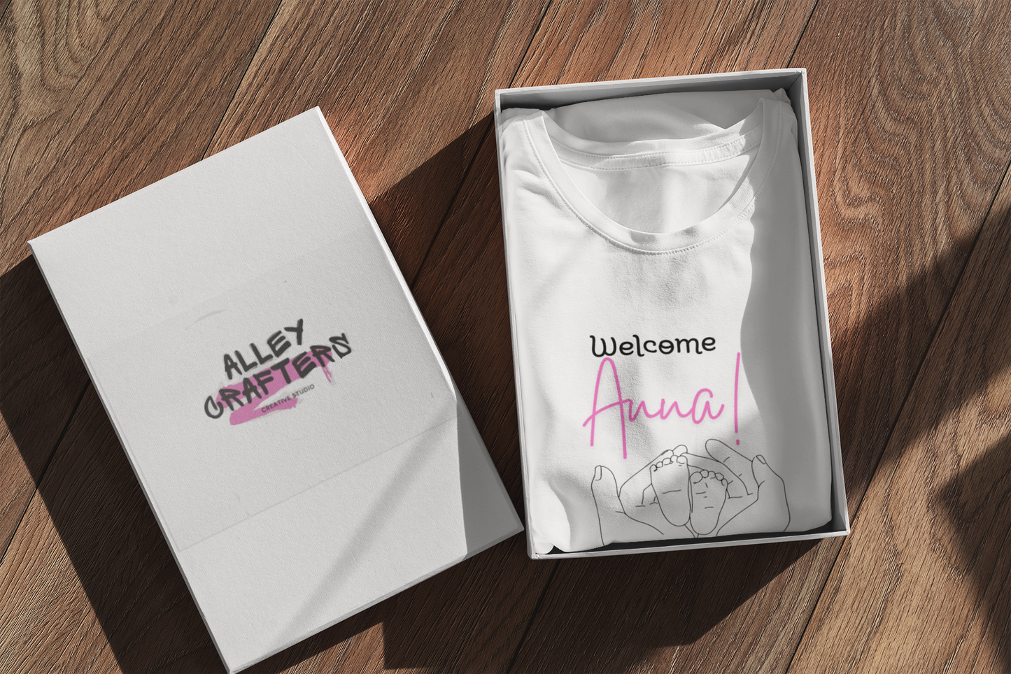 Newborn Welcome Personalized Tee, Unisex Baby Gift, Birth Announcement Shirt, Custom Name and Date T-Shirt, Infant Arrival Present, Baby