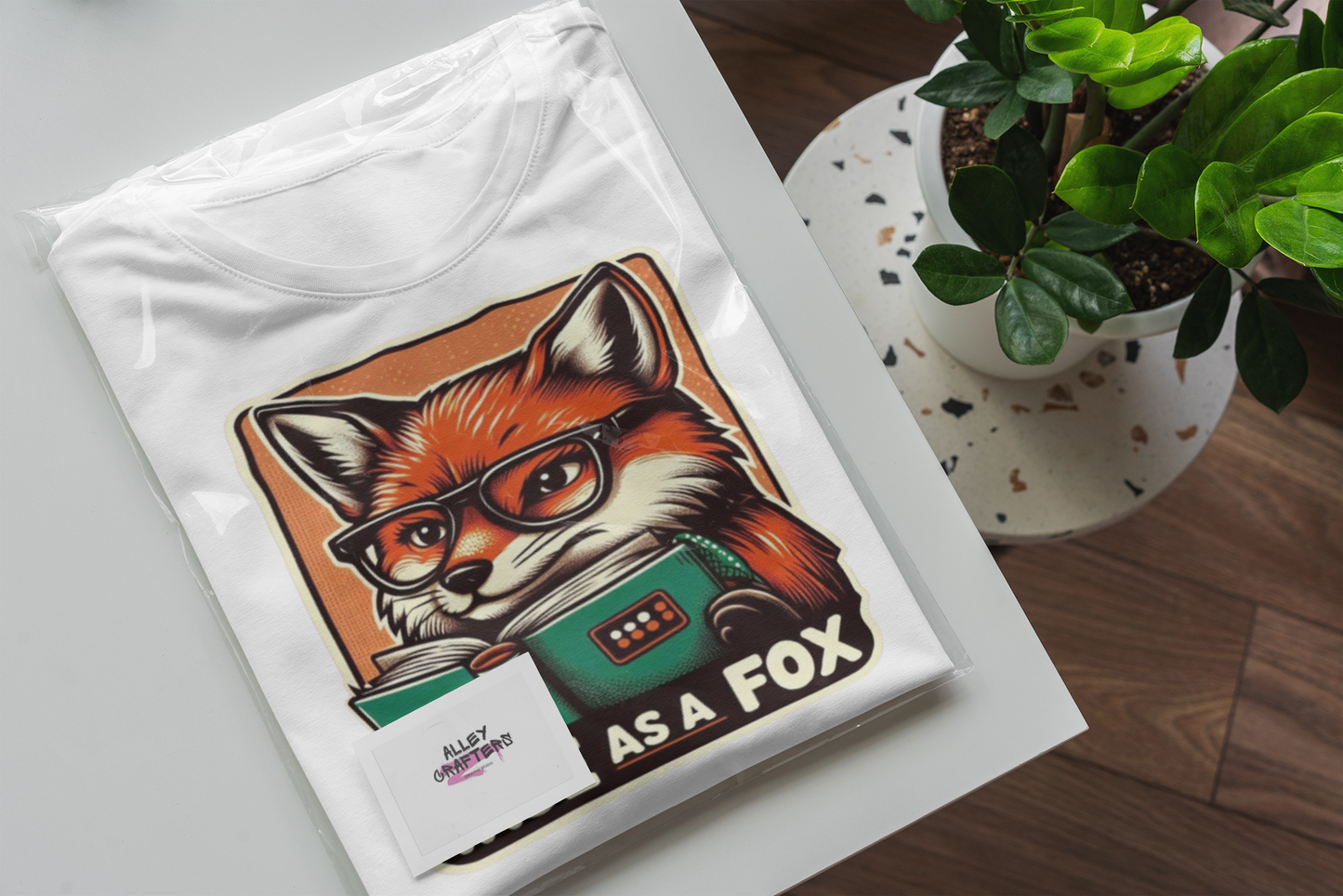 Fox Graphic Tee - Wise as a Fox Unisex Softstyle T-Shirt