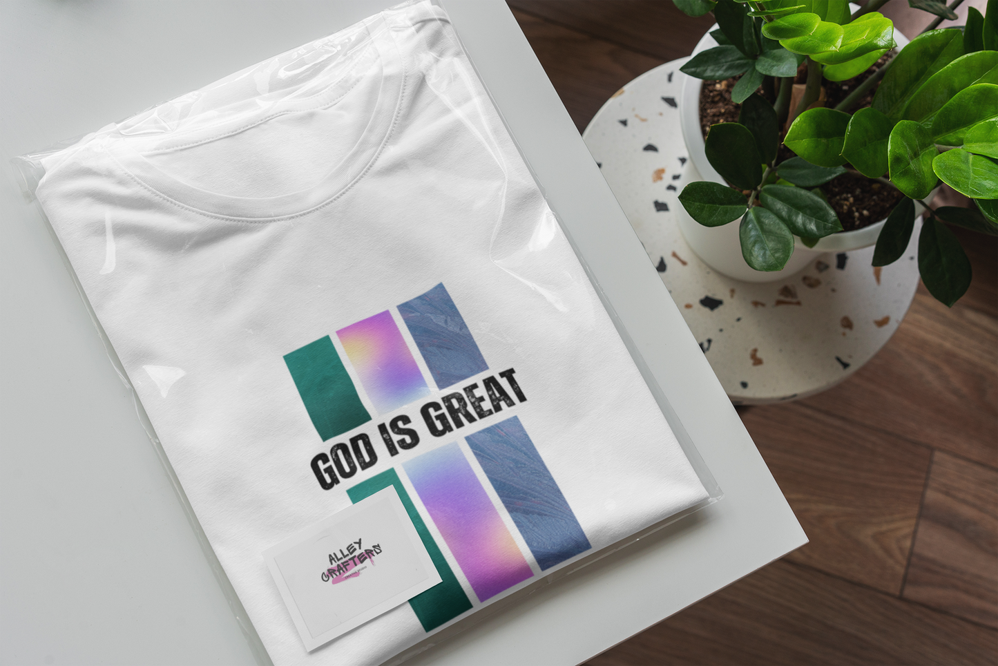 Religious Graphic Tee - God Is Great Unisex Softstyle T-Shirt