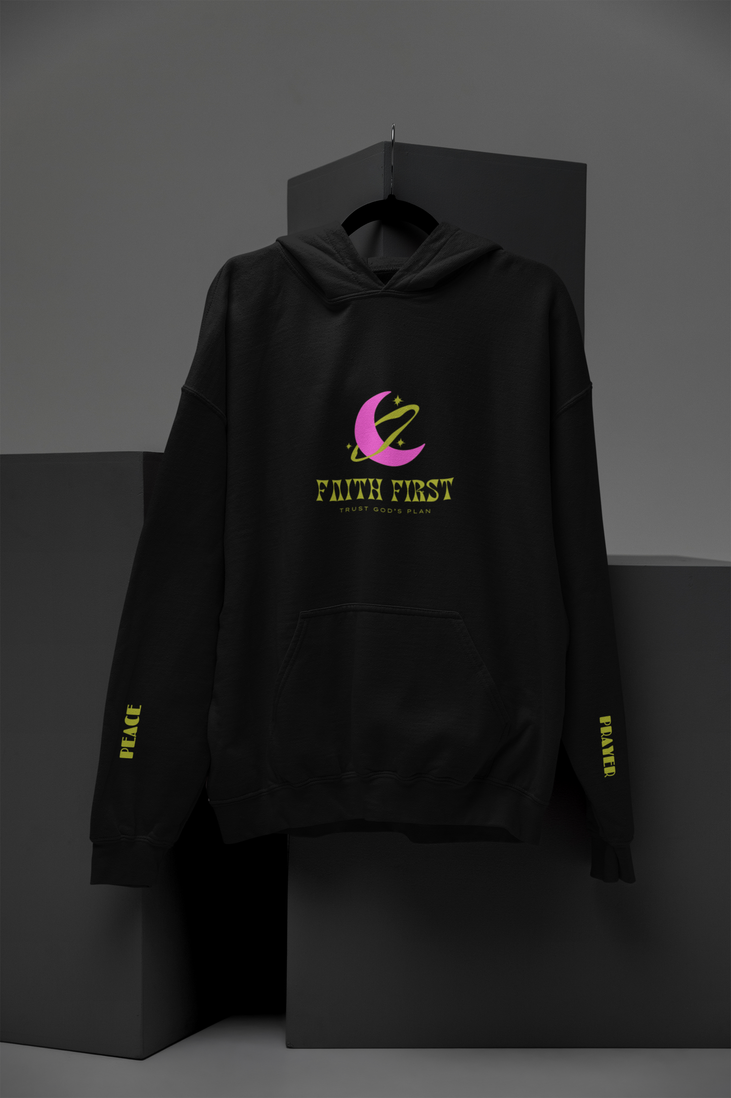 Faith First Hoodie Sweatshirt - Unisex