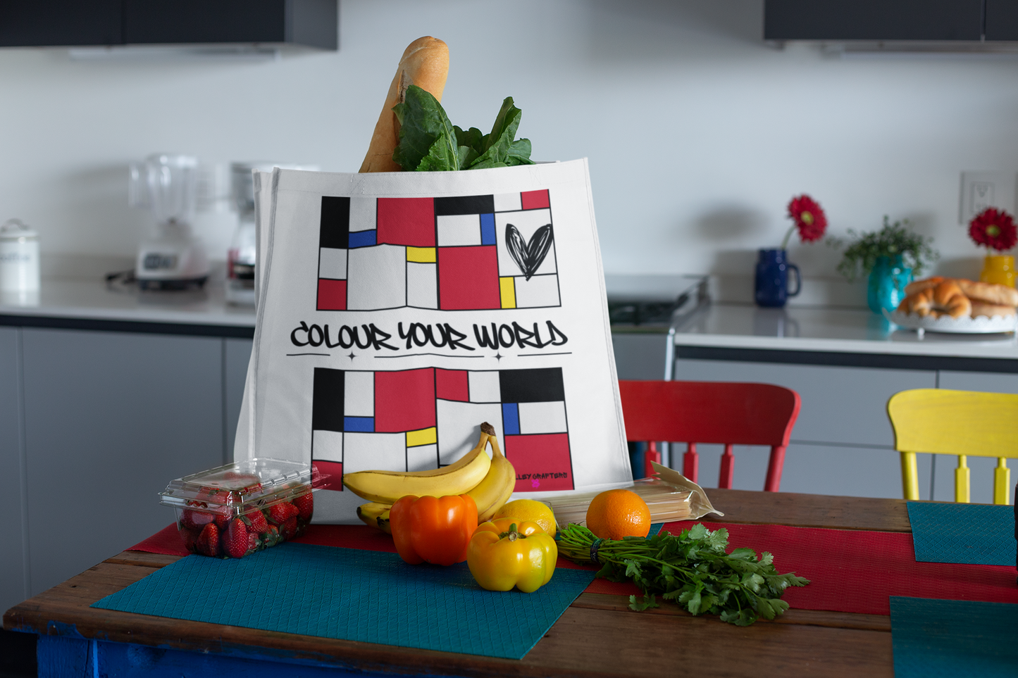 Colour Your World - Tote Bag