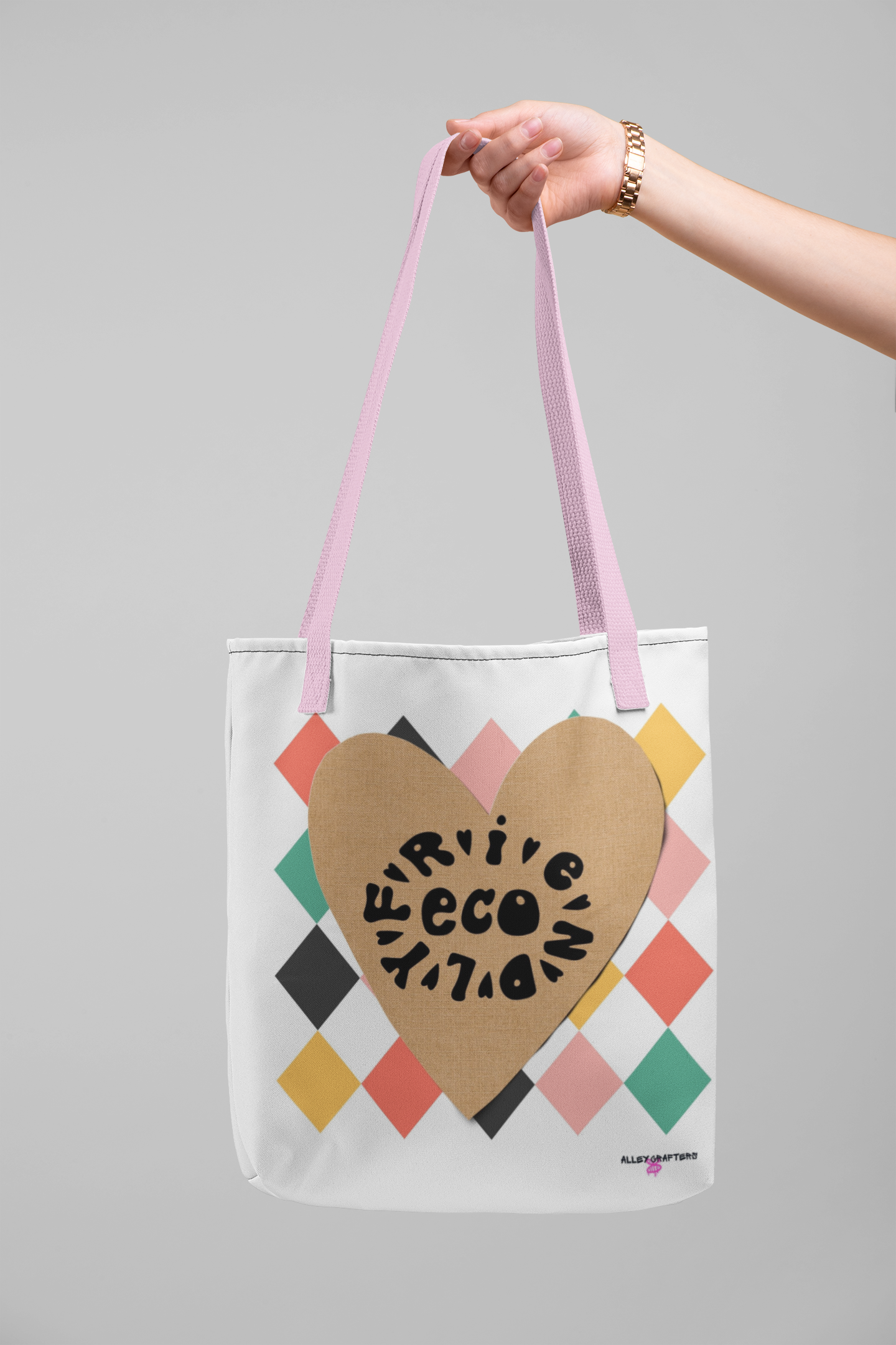 Eco Friendly Heart Print