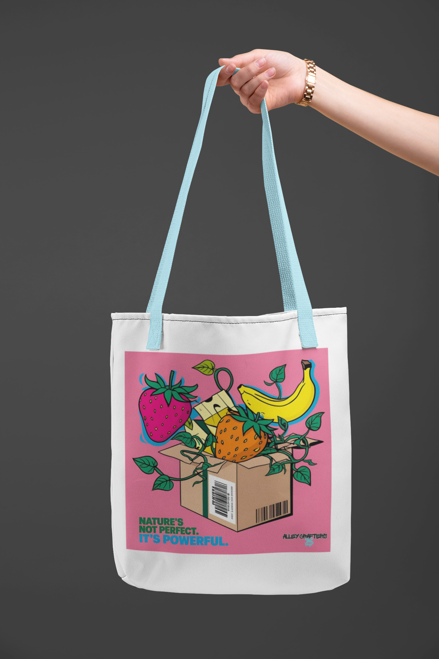 Nature’s Not Perfect, It’s Powerful -Tote Bag