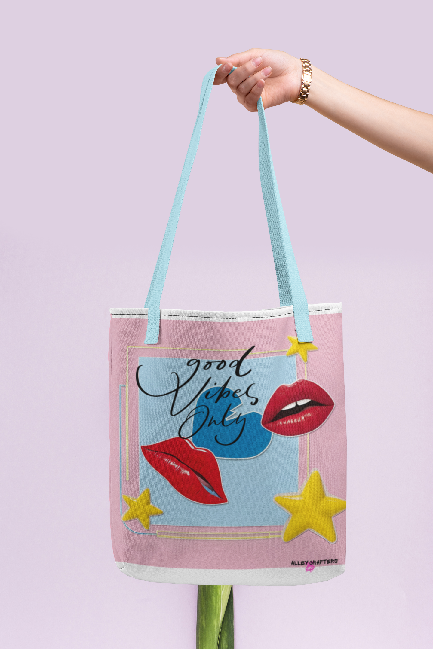 Good Vibes Only Tote Bag
