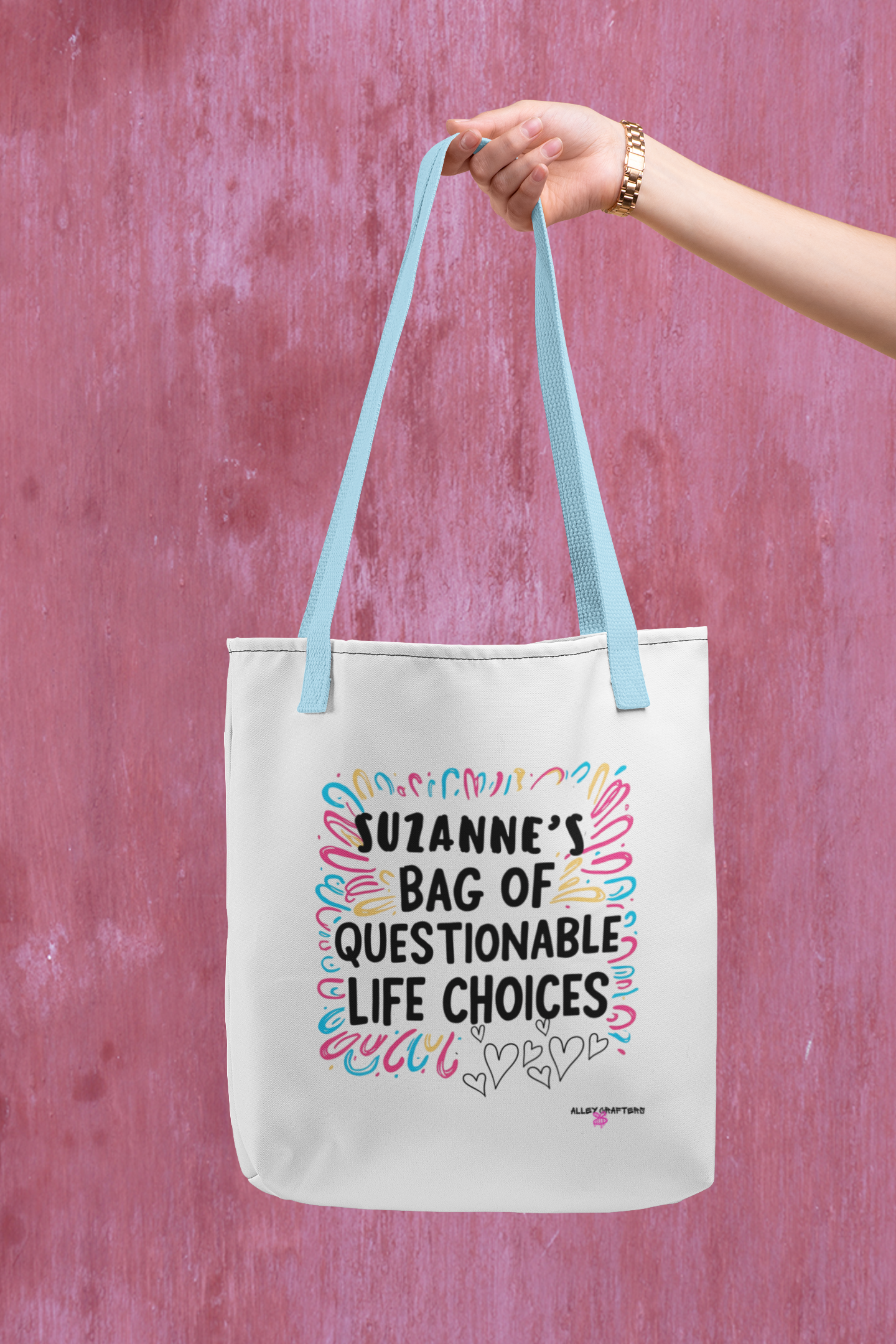 (Name) Bag of Questionable Life Choices' - Tote