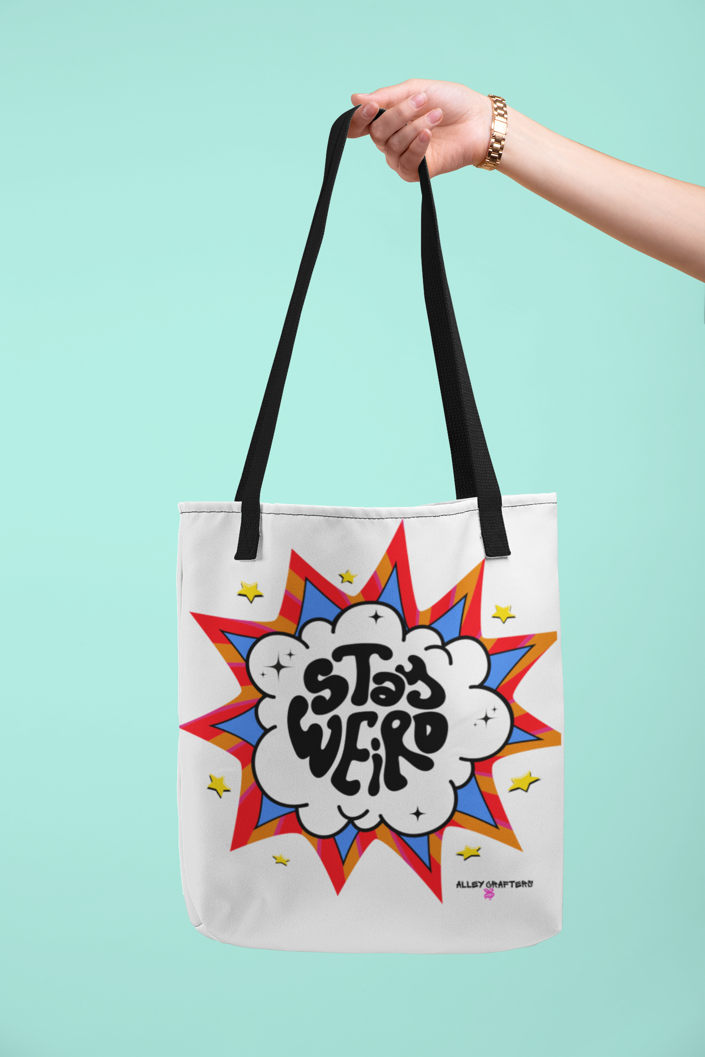 Stay Weird – Pop Art Print