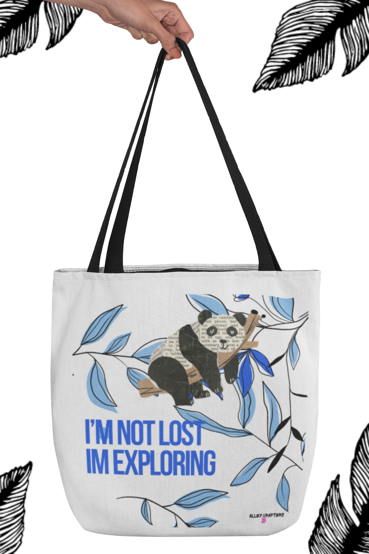 I’m Not Lost, I’m Exploring Tote Bag