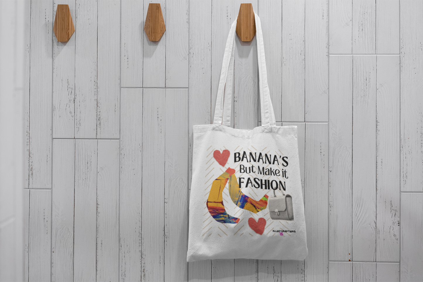 Banana Collage Tote Bag