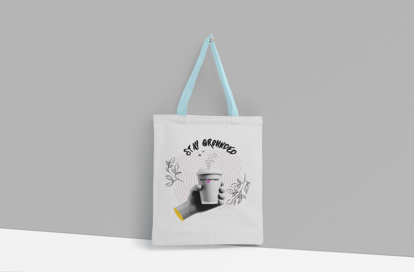Stay Grounded – Coffee Tote