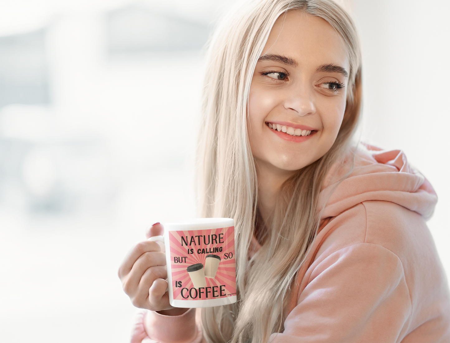 Nature Is Calling, But So Is Coffee Mug