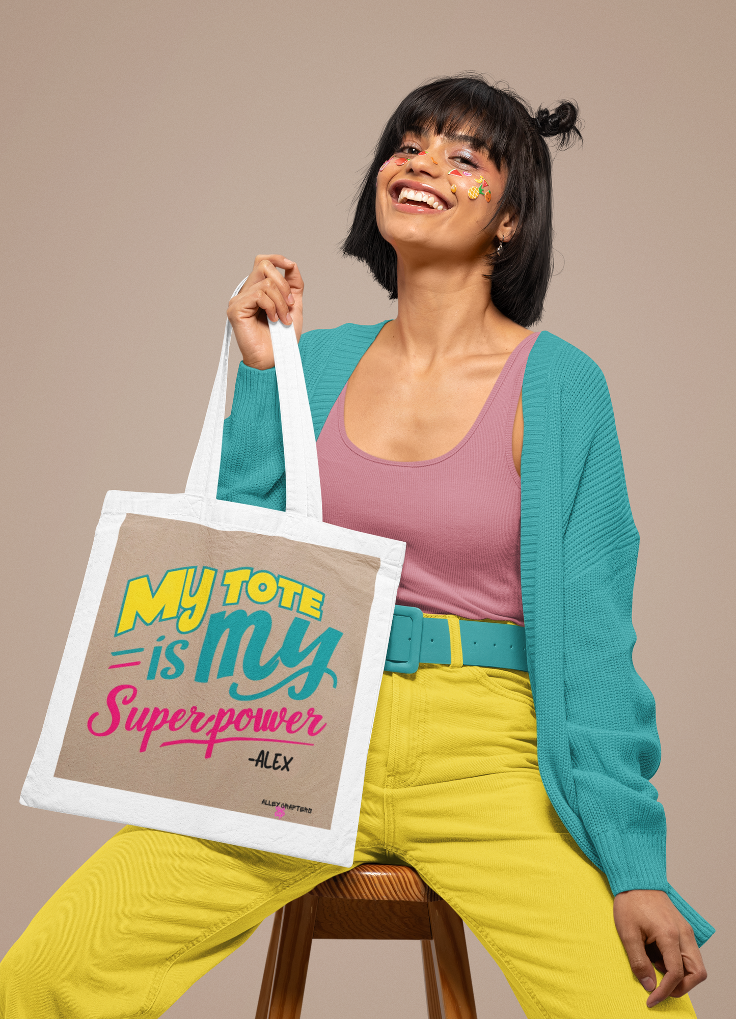 My Tote is My Superpower Tote Bag