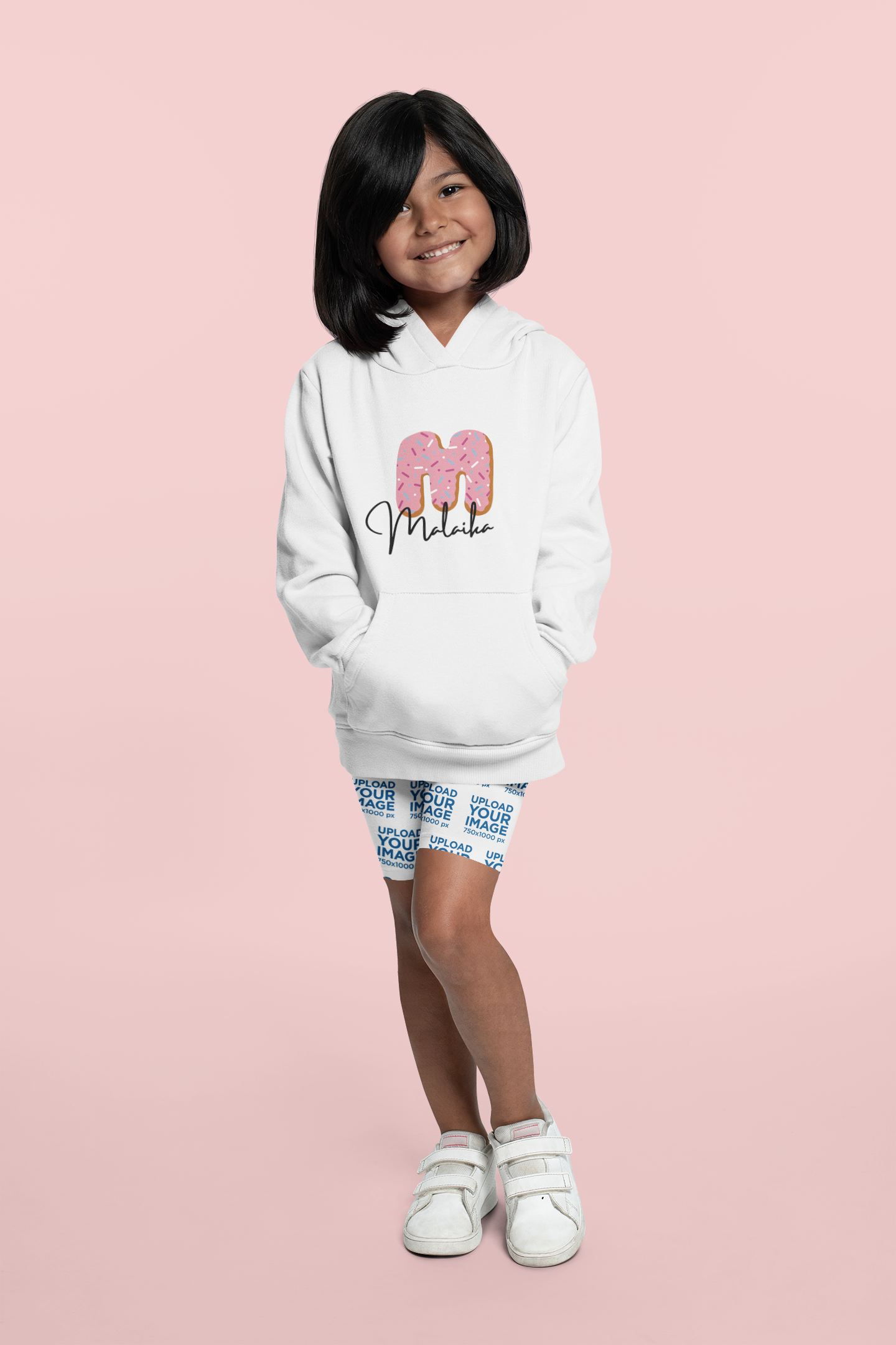 Cute Kids Sweatshirt with Pink Donut Design - Perfect for Birthdays and Casual Wear