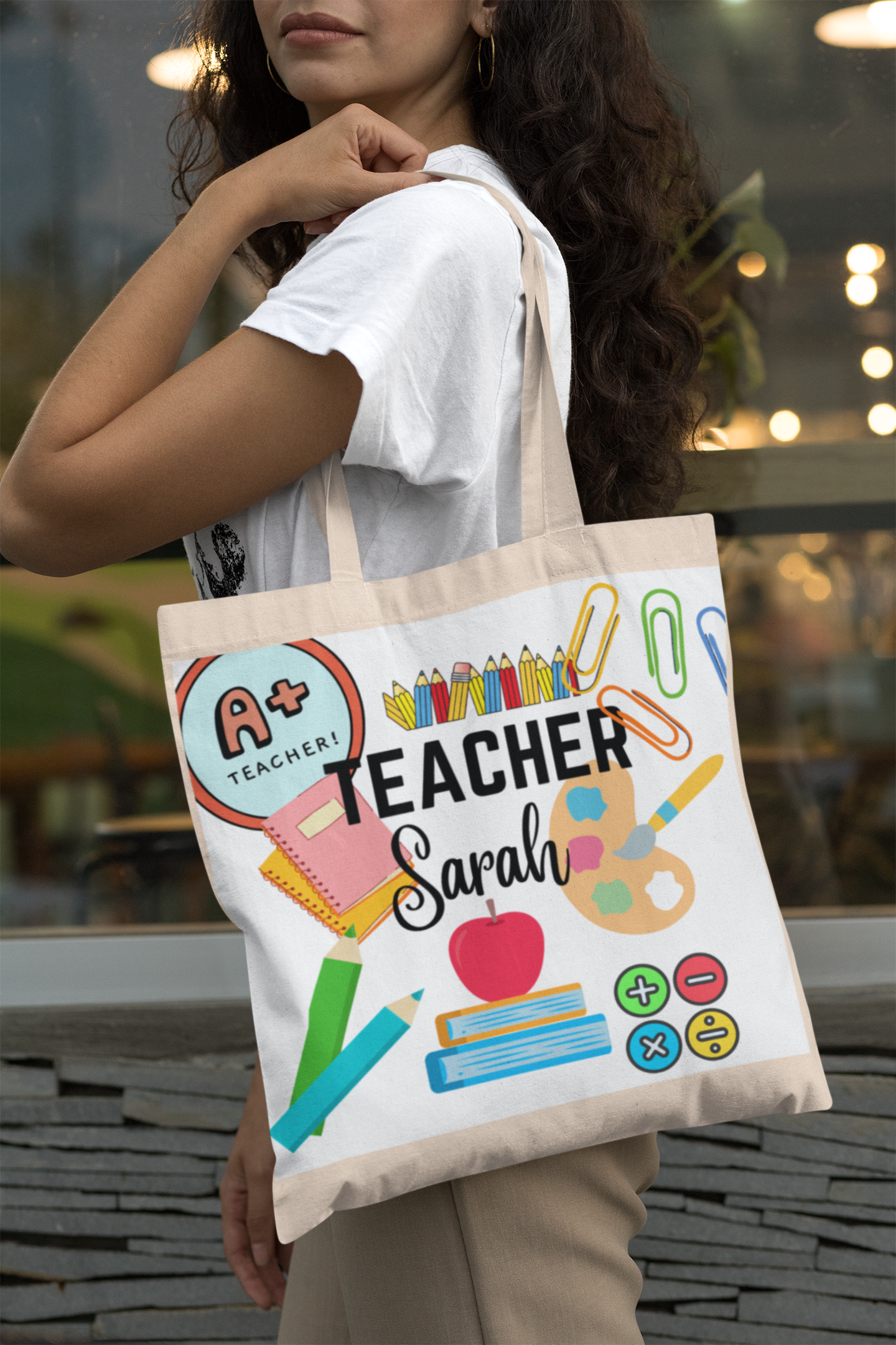 Personalised Job Profession Tote Bag with Name - Cotton Tote