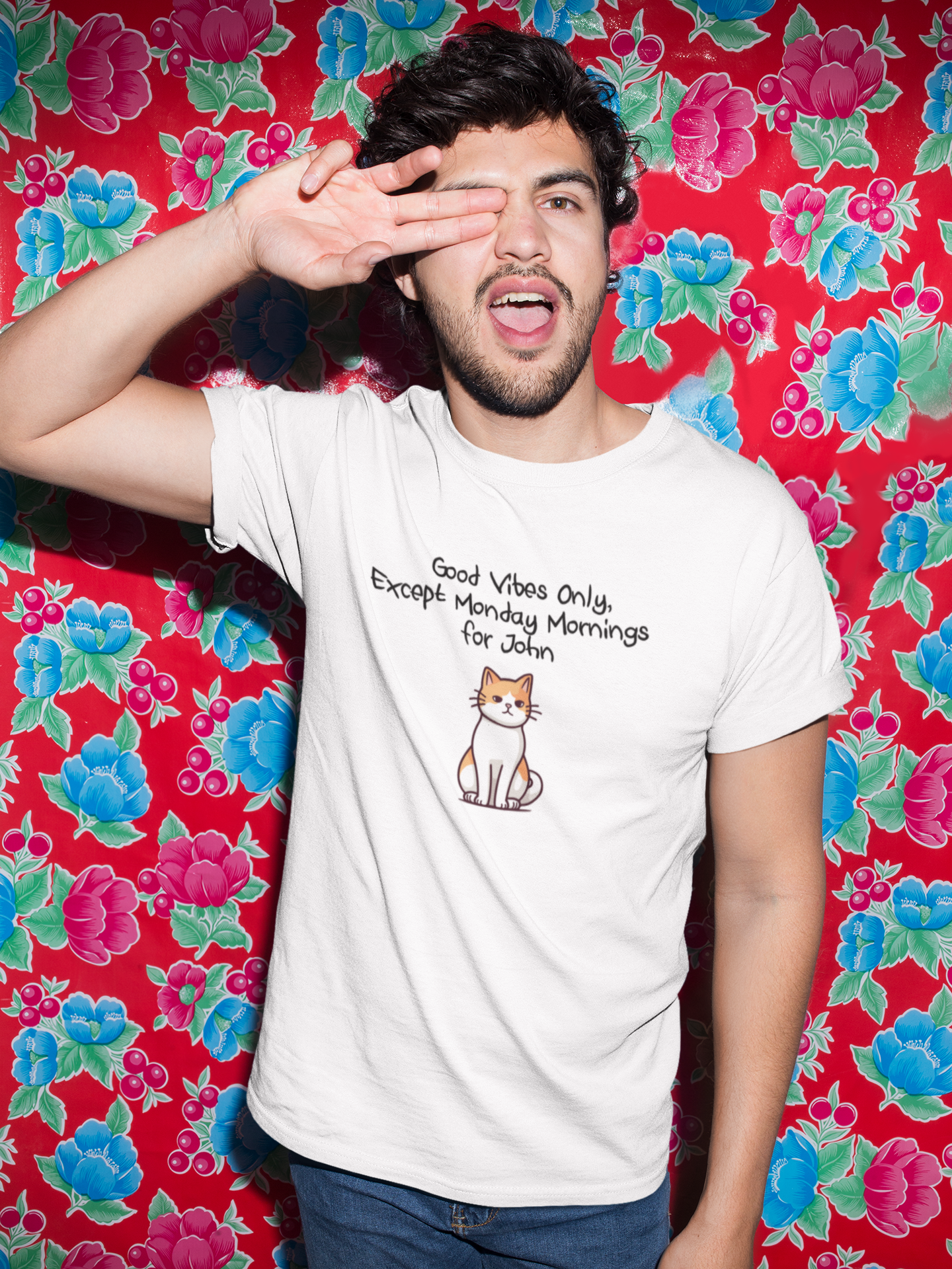 Good Vibes Only Unisex Softstyle T-Shirt Except Monday Mornings