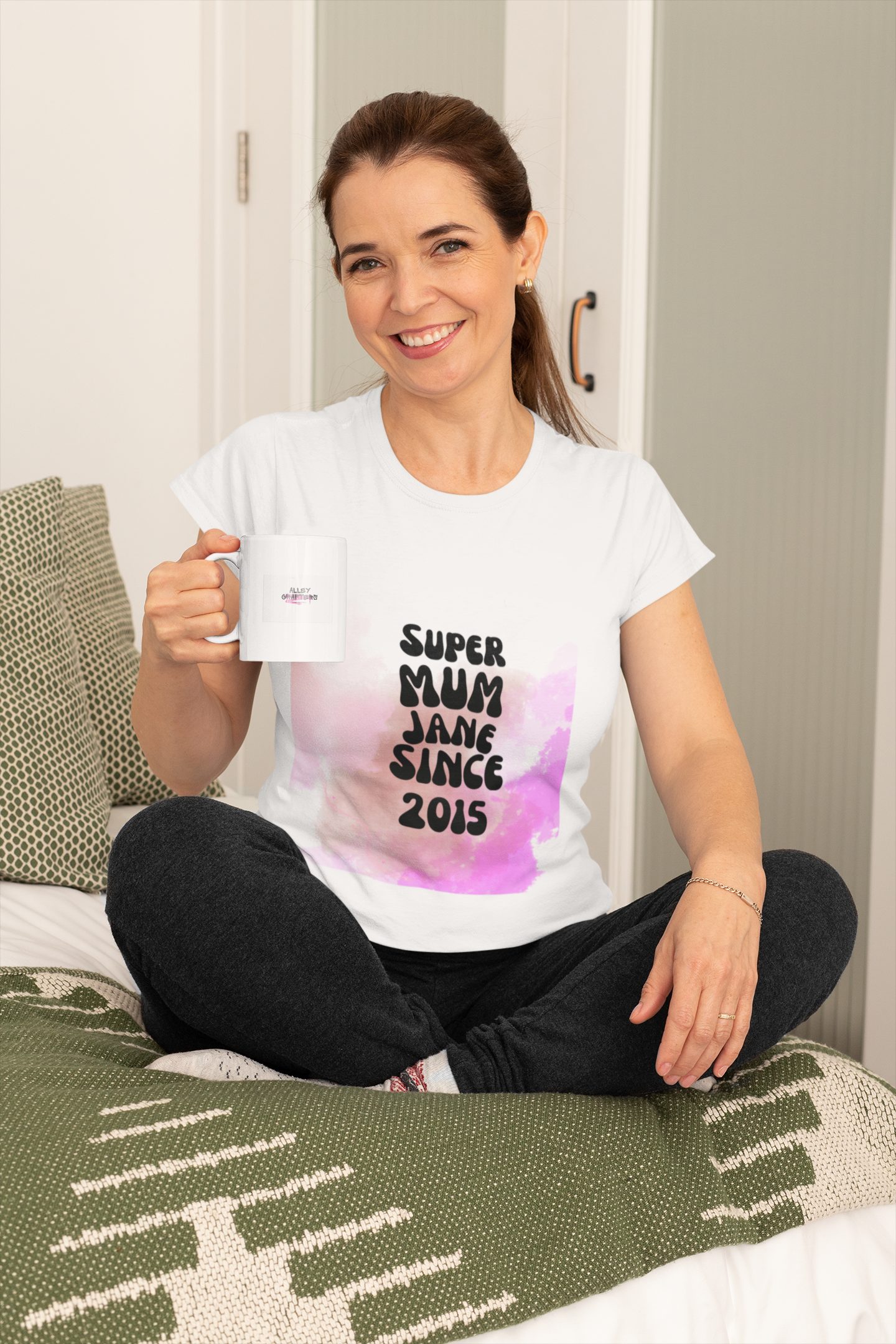 Super Mum Tee Custom