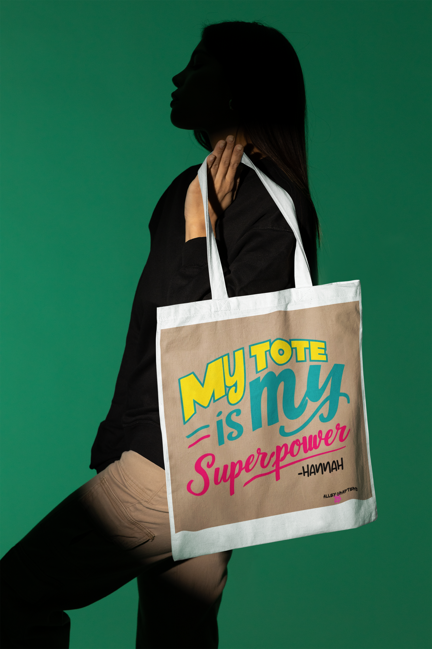 My Tote is My Superpower Tote Bag