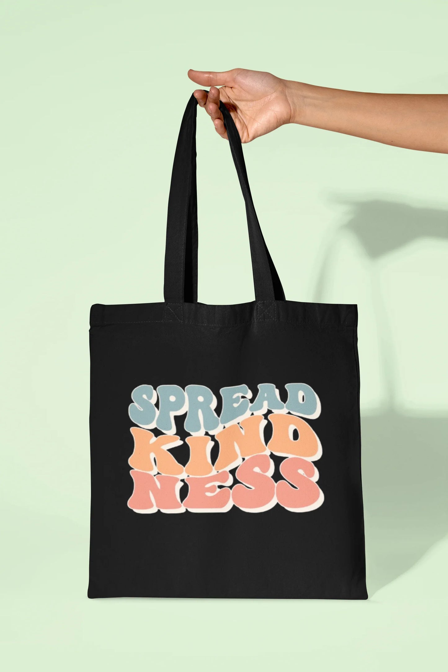 Eco-Friendly 'Spread Kindness' Cotton Tote Bag - Alley Crafters