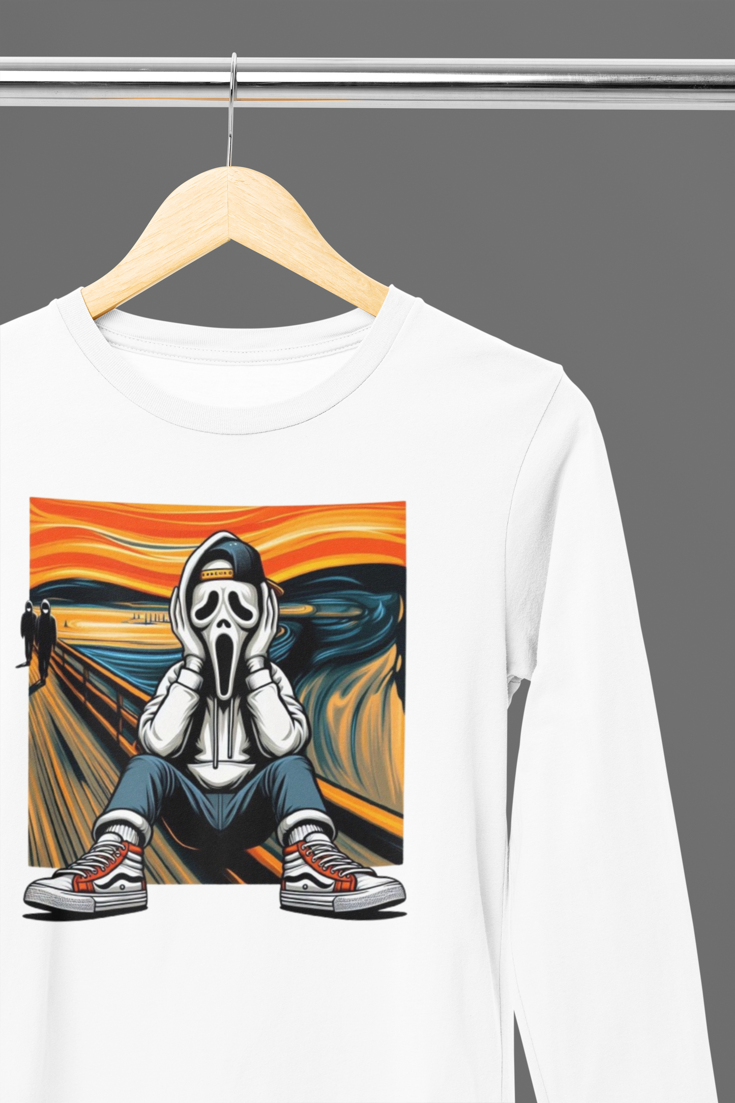 Scream Streetwear Long Sleeve Tee