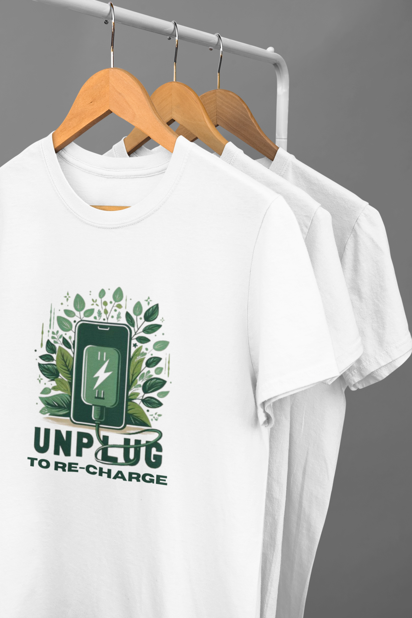 Unplug to Recharge T-Shirt