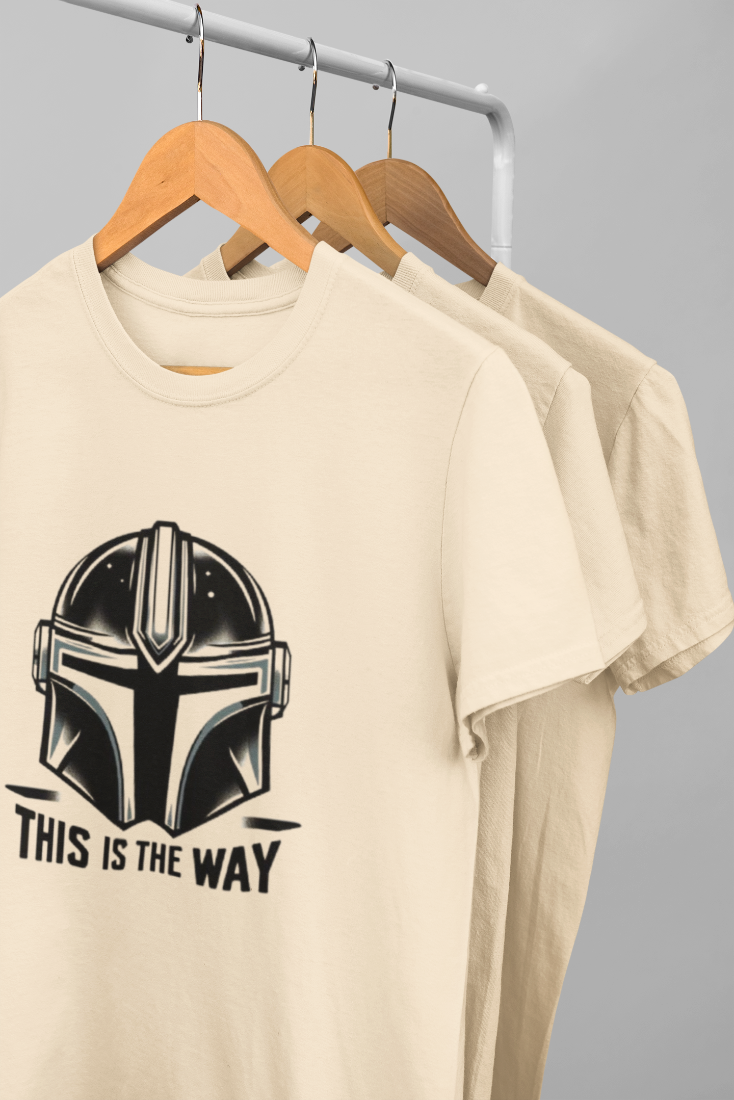 Star Wars Unisex Softstyle T-Shirt - This is the Way Design