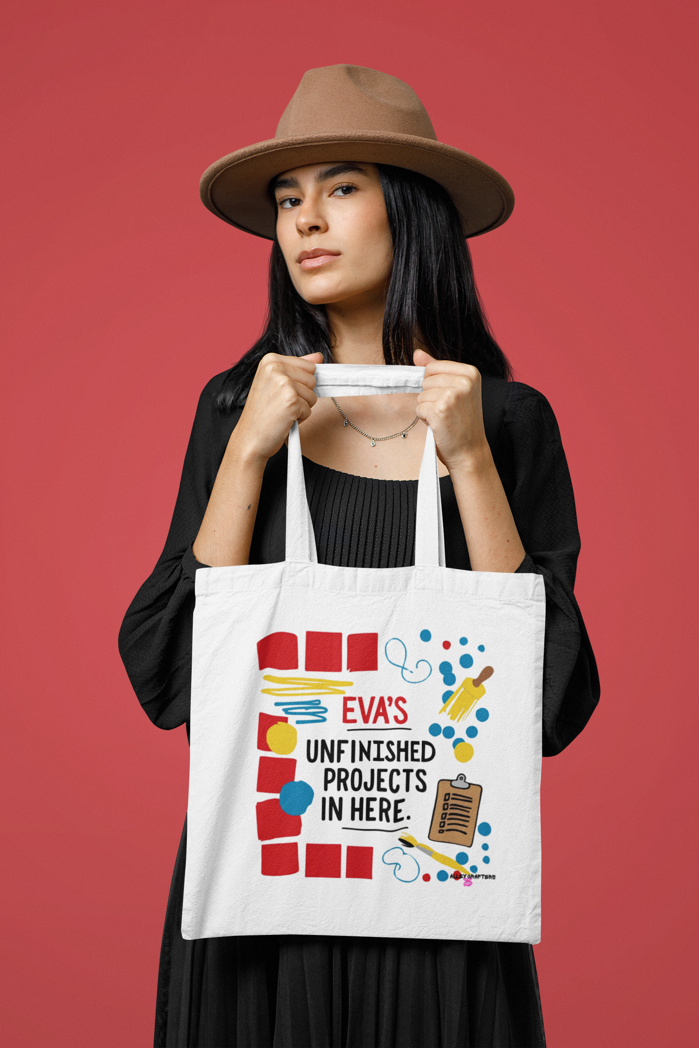 Unfinished Projects Tote Bag