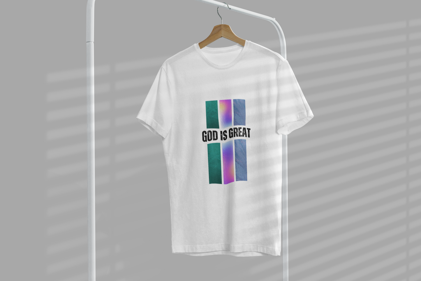 Religious Graphic Tee - God Is Great Unisex Softstyle T-Shirt