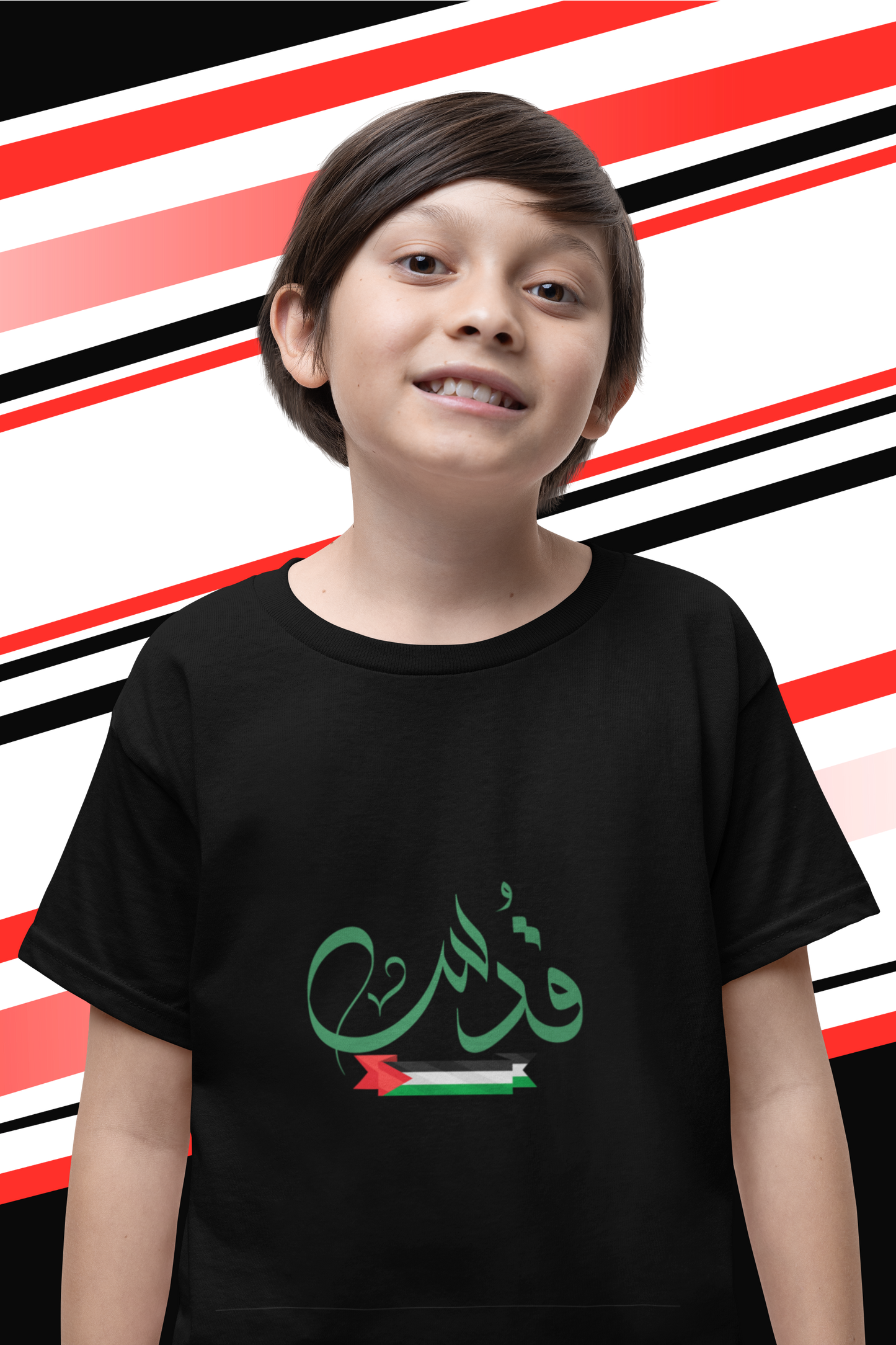 Arabic Palestine Flag Tee