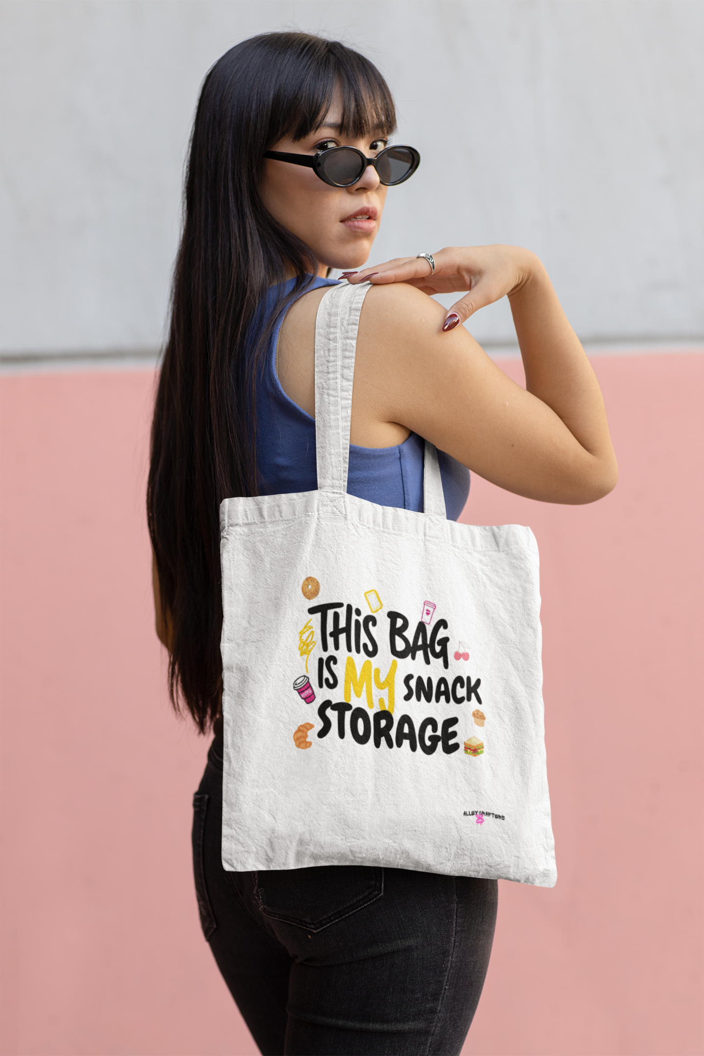 This Bag is My Snack Storage - Tote Bag