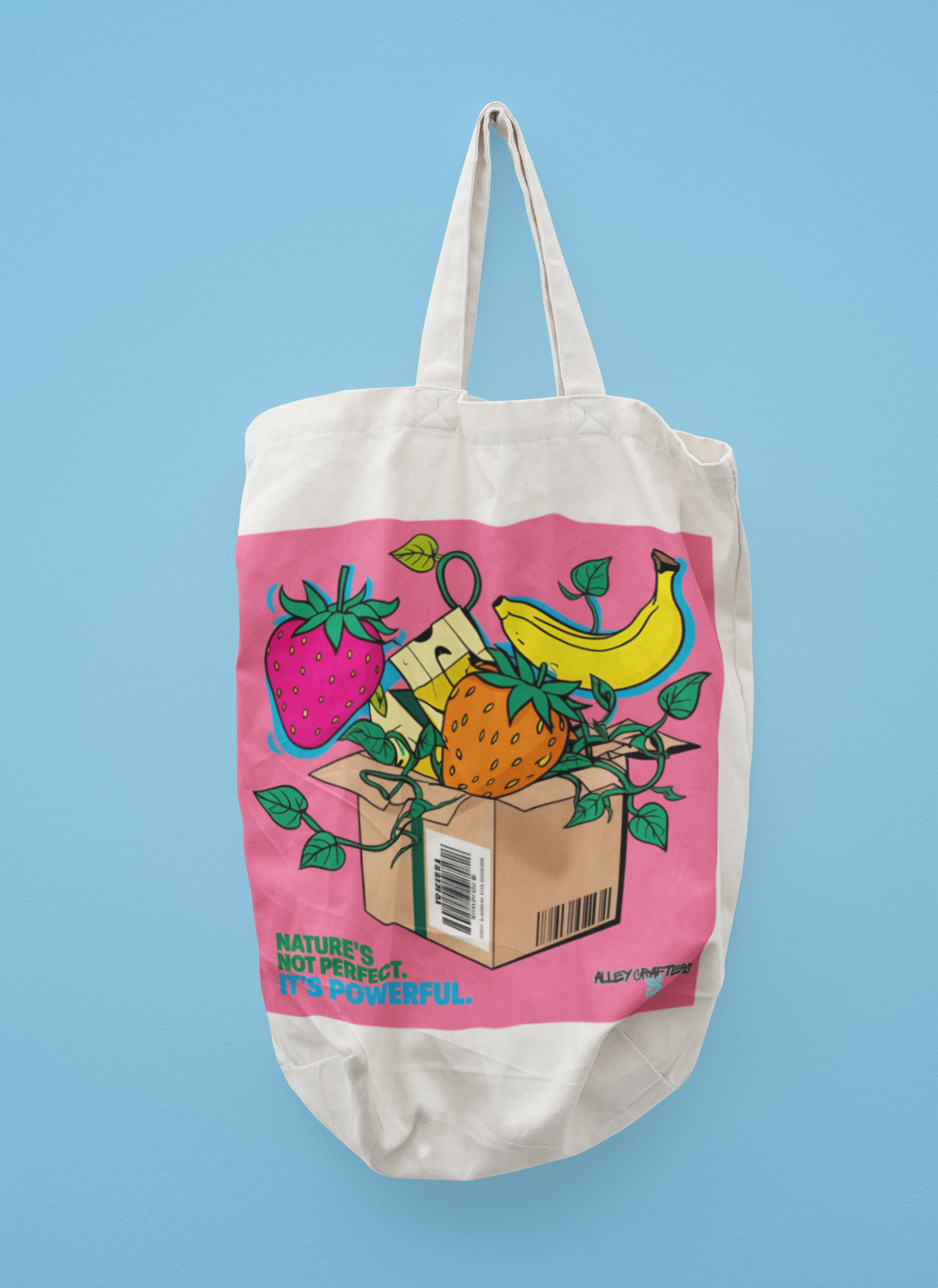 Nature’s Not Perfect, It’s Powerful -Tote Bag