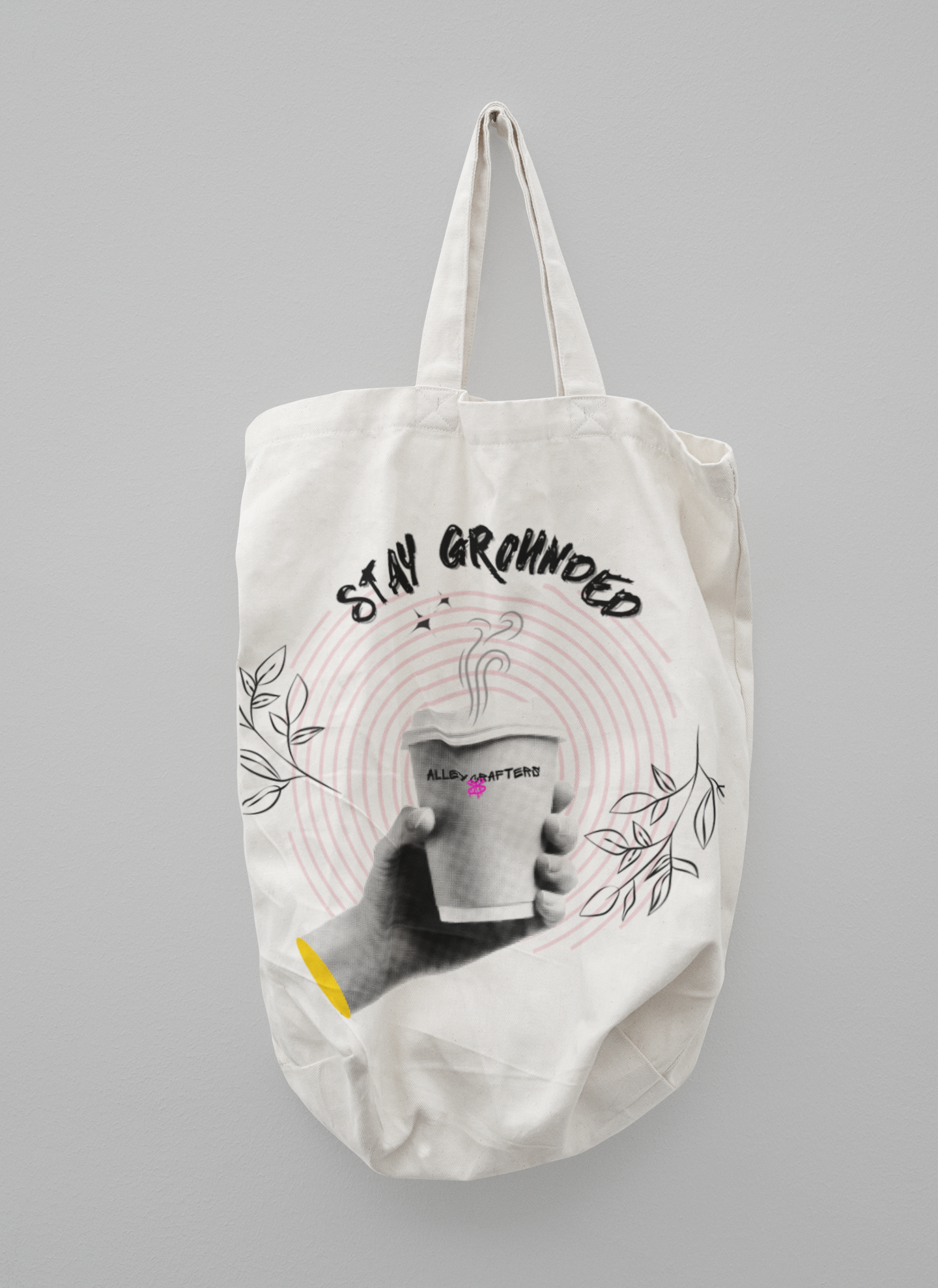 Stay Grounded – Coffee Tote