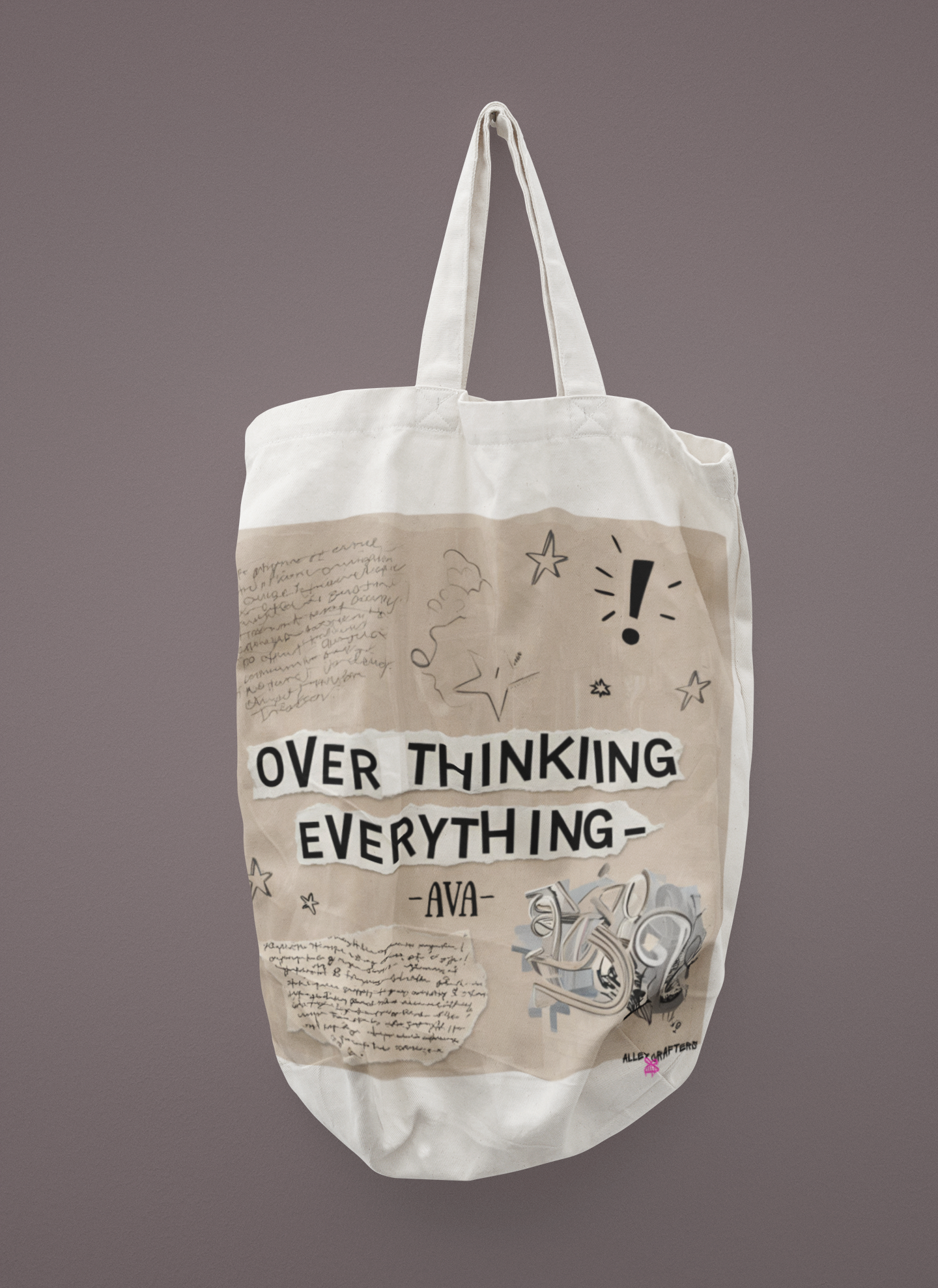 Overthinking Everything Tote Bag