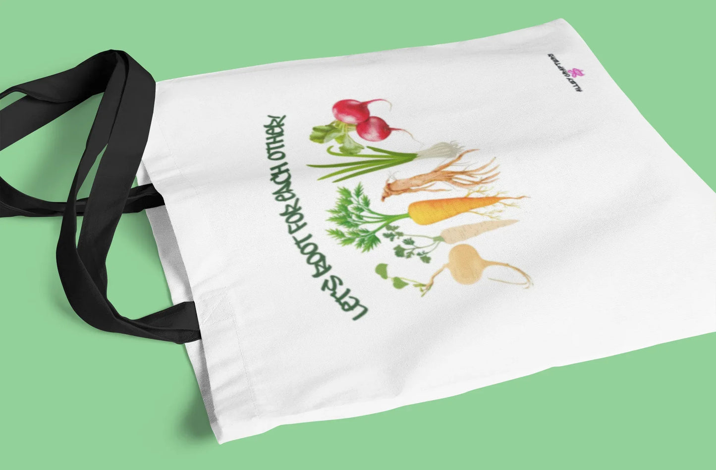 Let’s Root for Each Other -Tote Bag - Alley Crafters