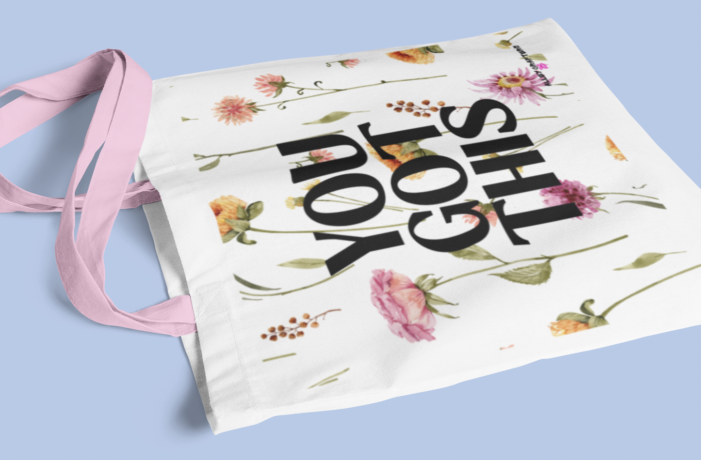 Inspirational Floral Tote Bag - You Got This