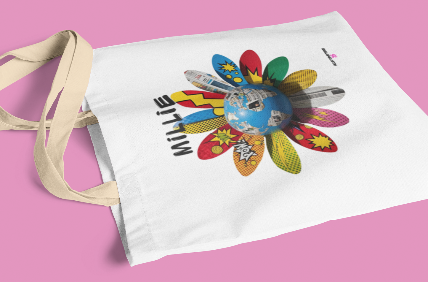 Bloom Different: Personalised Eco-Pop Flower Tote