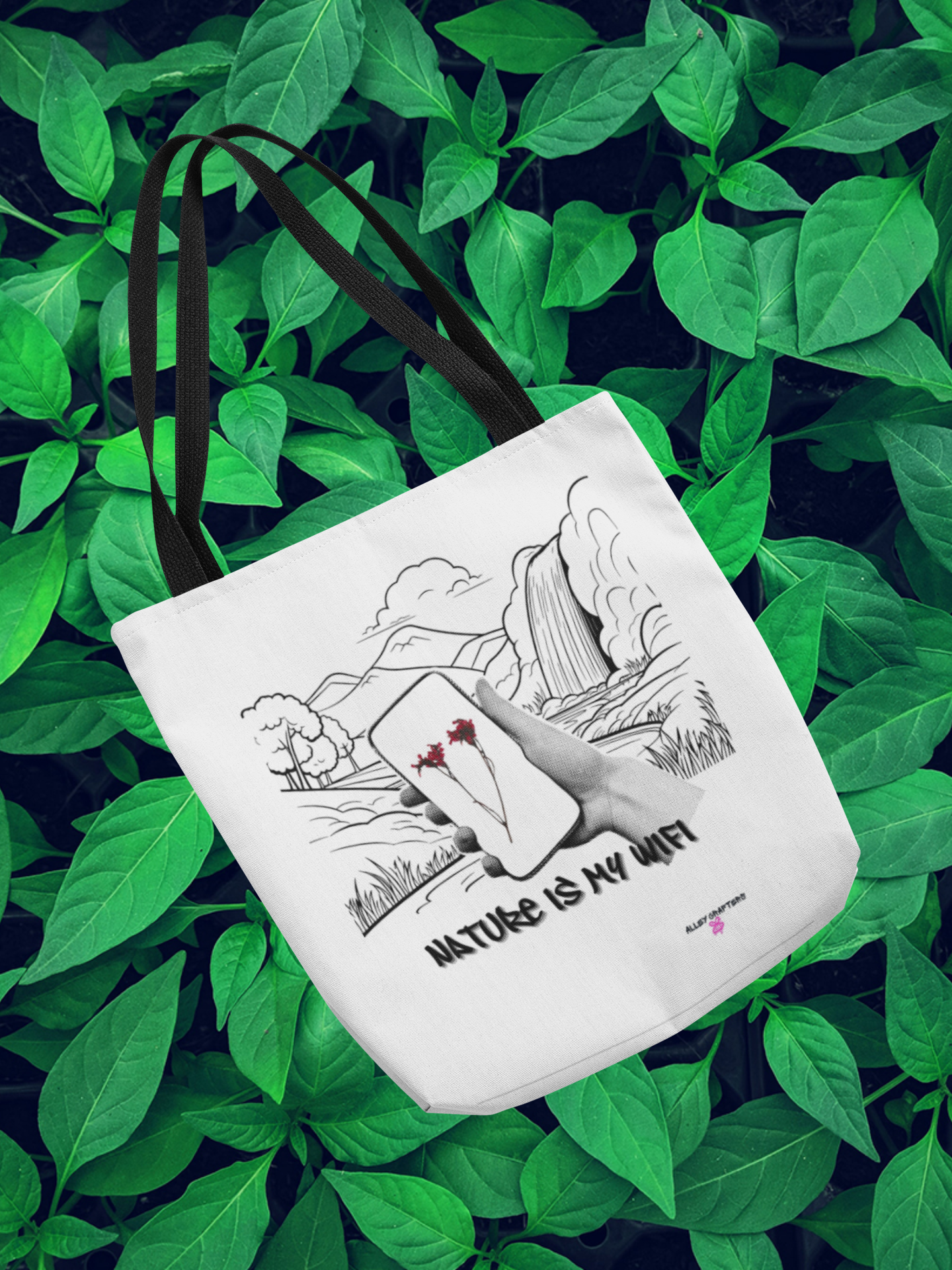 Nature Is My WiFi – Tote Bag