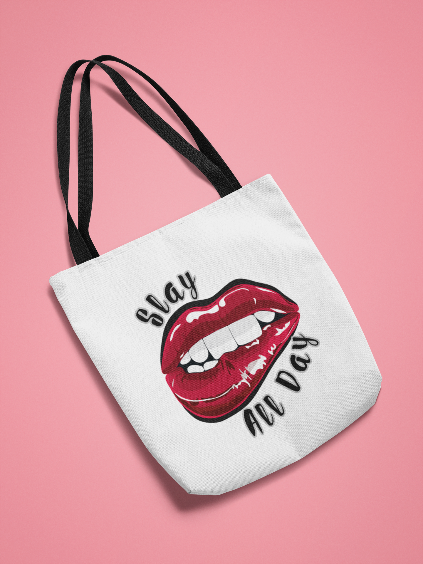 'Slay All Day' Canvas Tote Bag