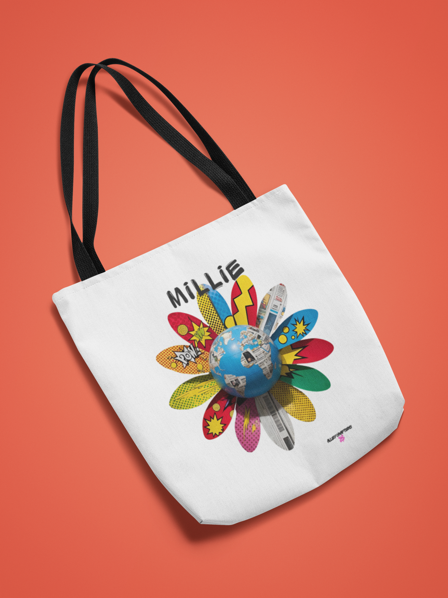 Bloom Different: Personalised Eco-Pop Flower Tote