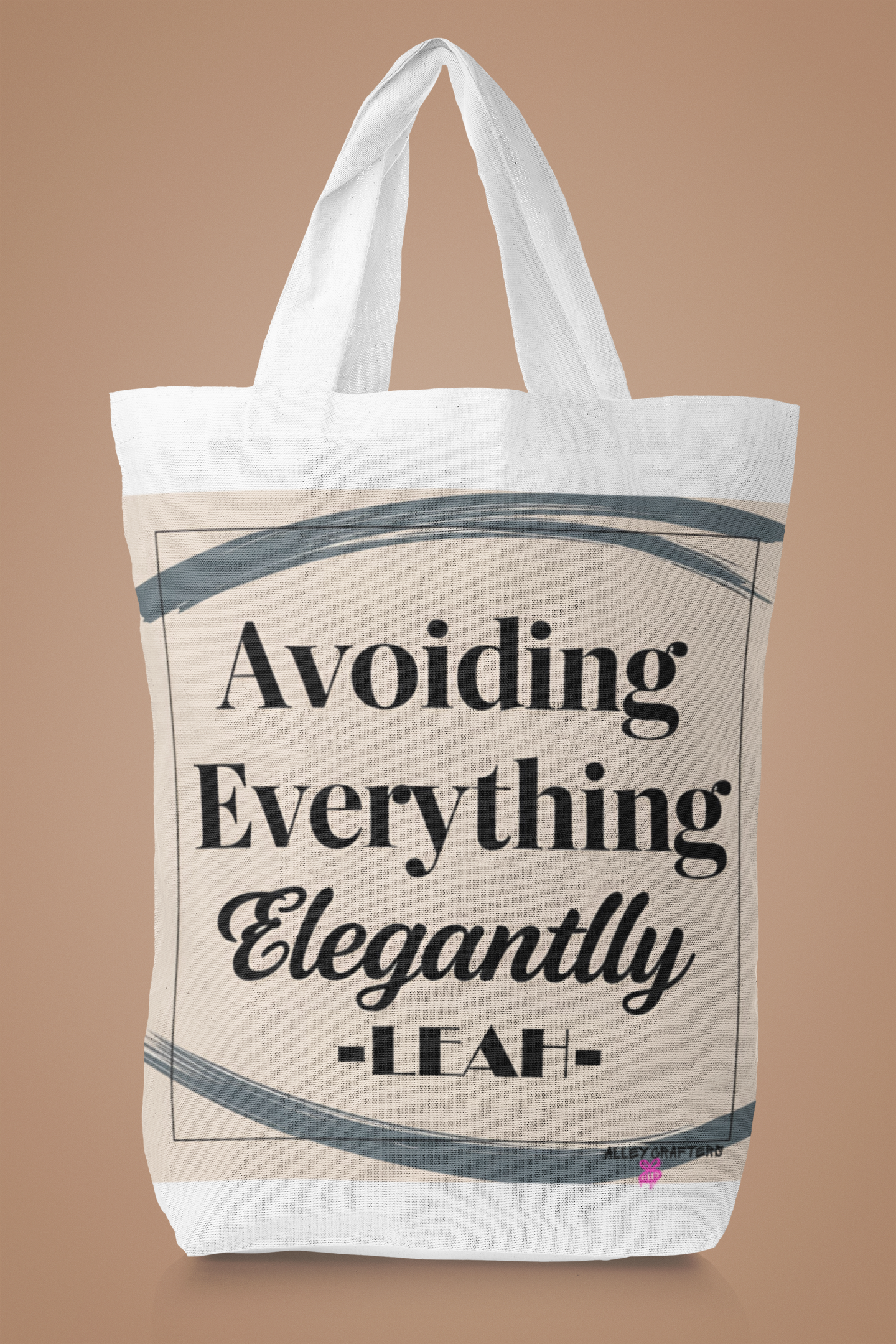 'Avoiding Everything Elegantly' Tote Bag