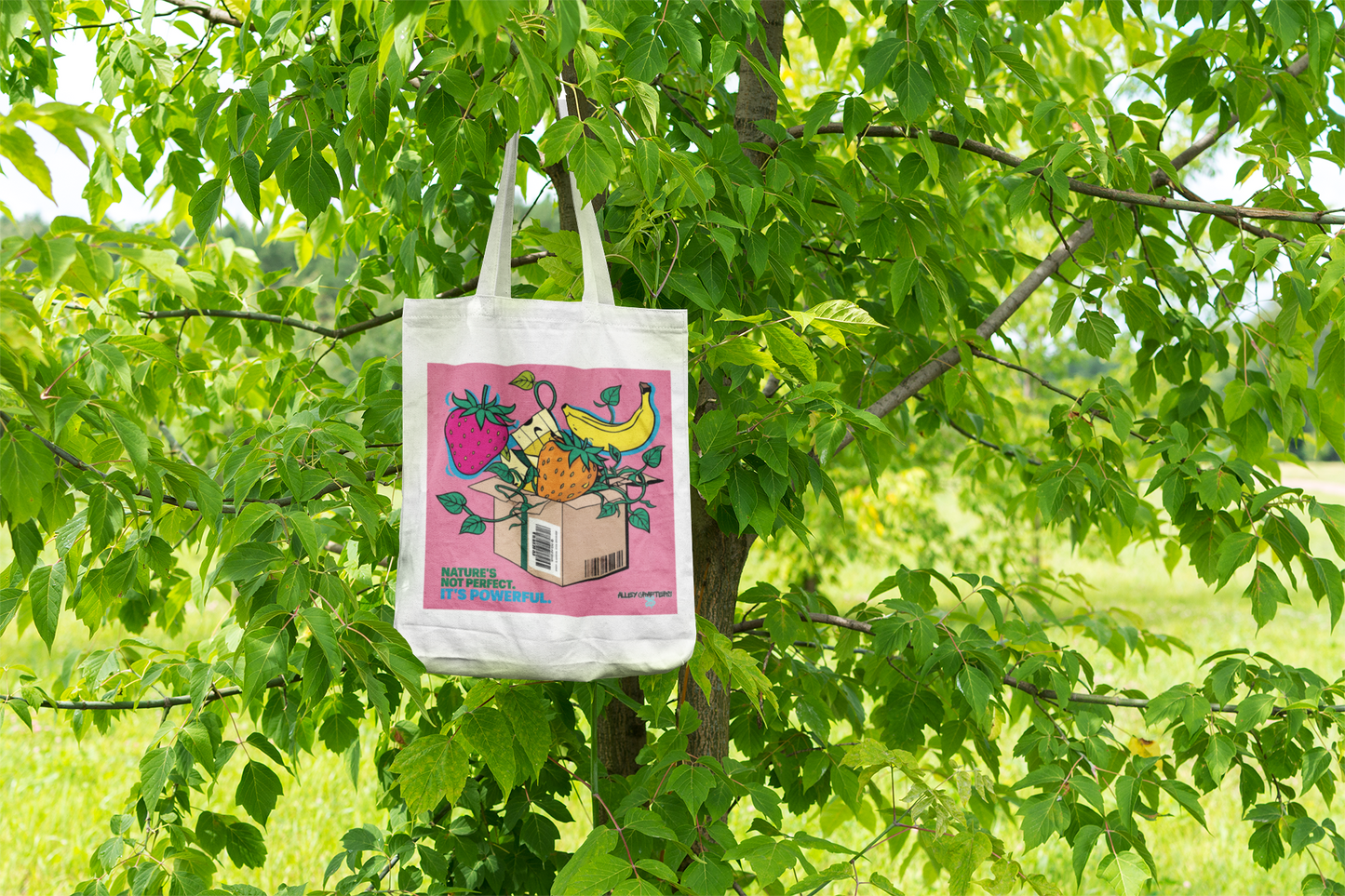 Nature’s Not Perfect, It’s Powerful -Tote Bag
