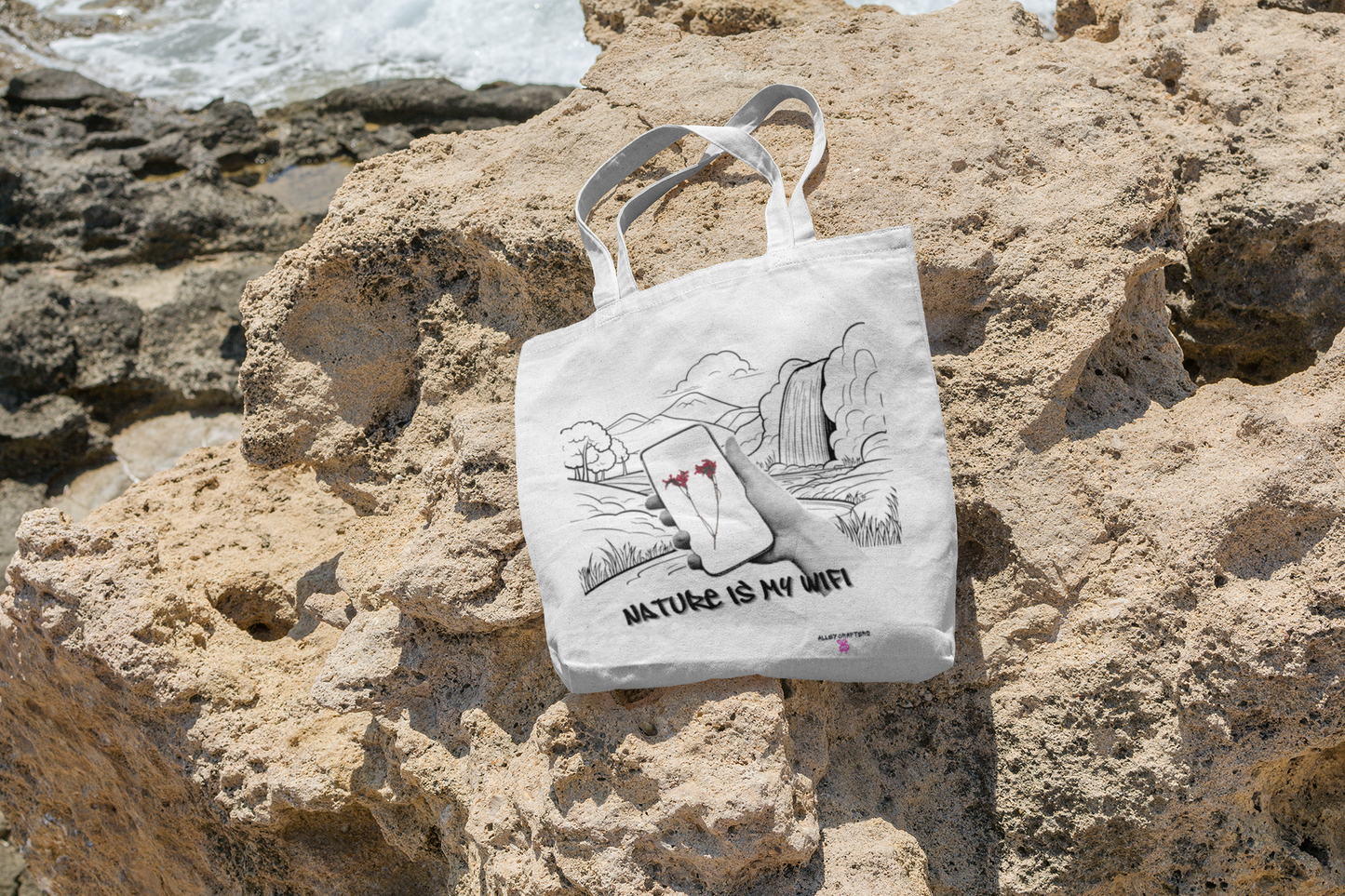 Nature Is My WiFi – Tote Bag