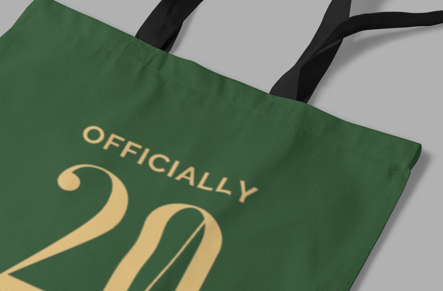 Tote Bag Officially (age) Canvas
