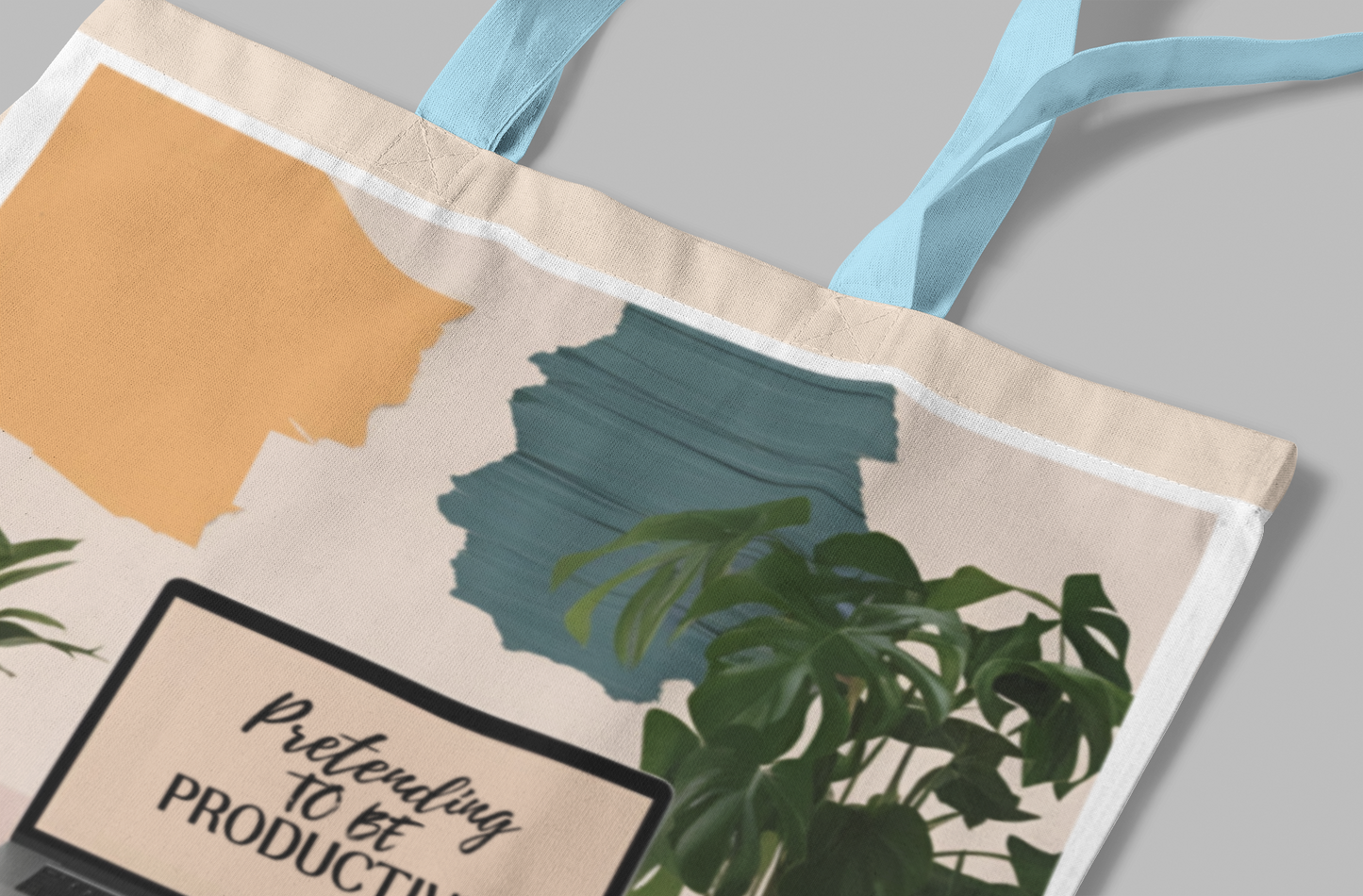 Pretending to Be Productive Tote Bag