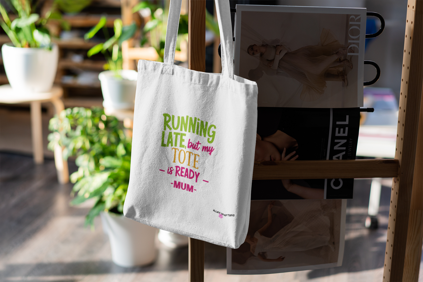 Running Late but My Tote is Ready - Tote Bag