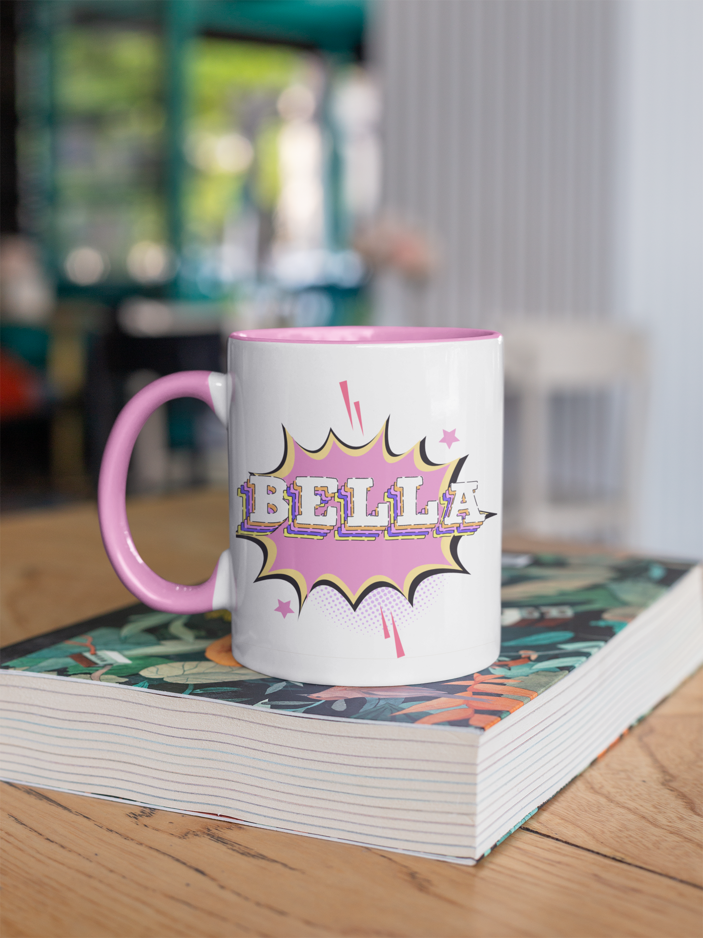 Personalised Pop Art Coffee Mug