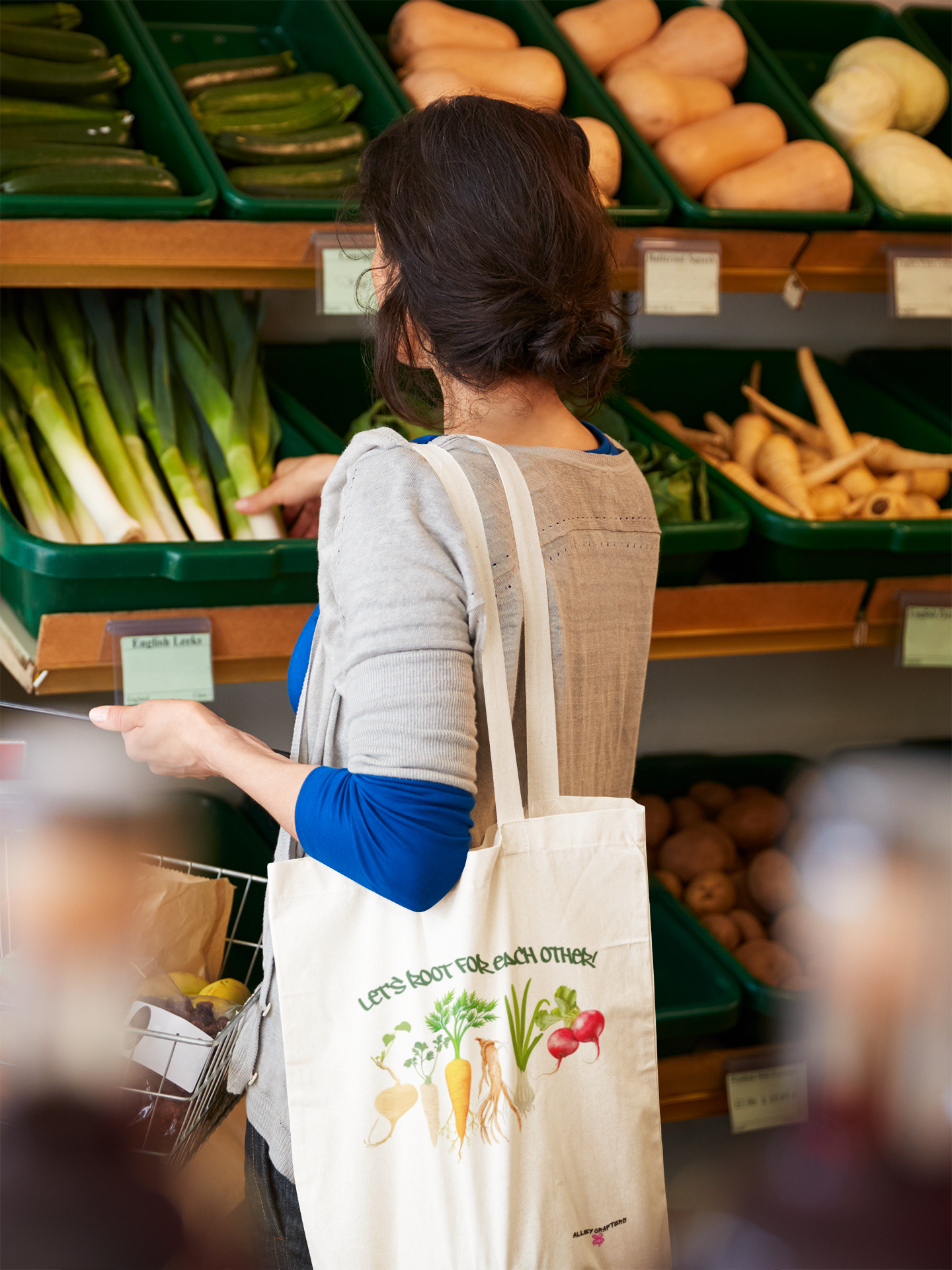 Let’s Root for Each Other -Tote Bag